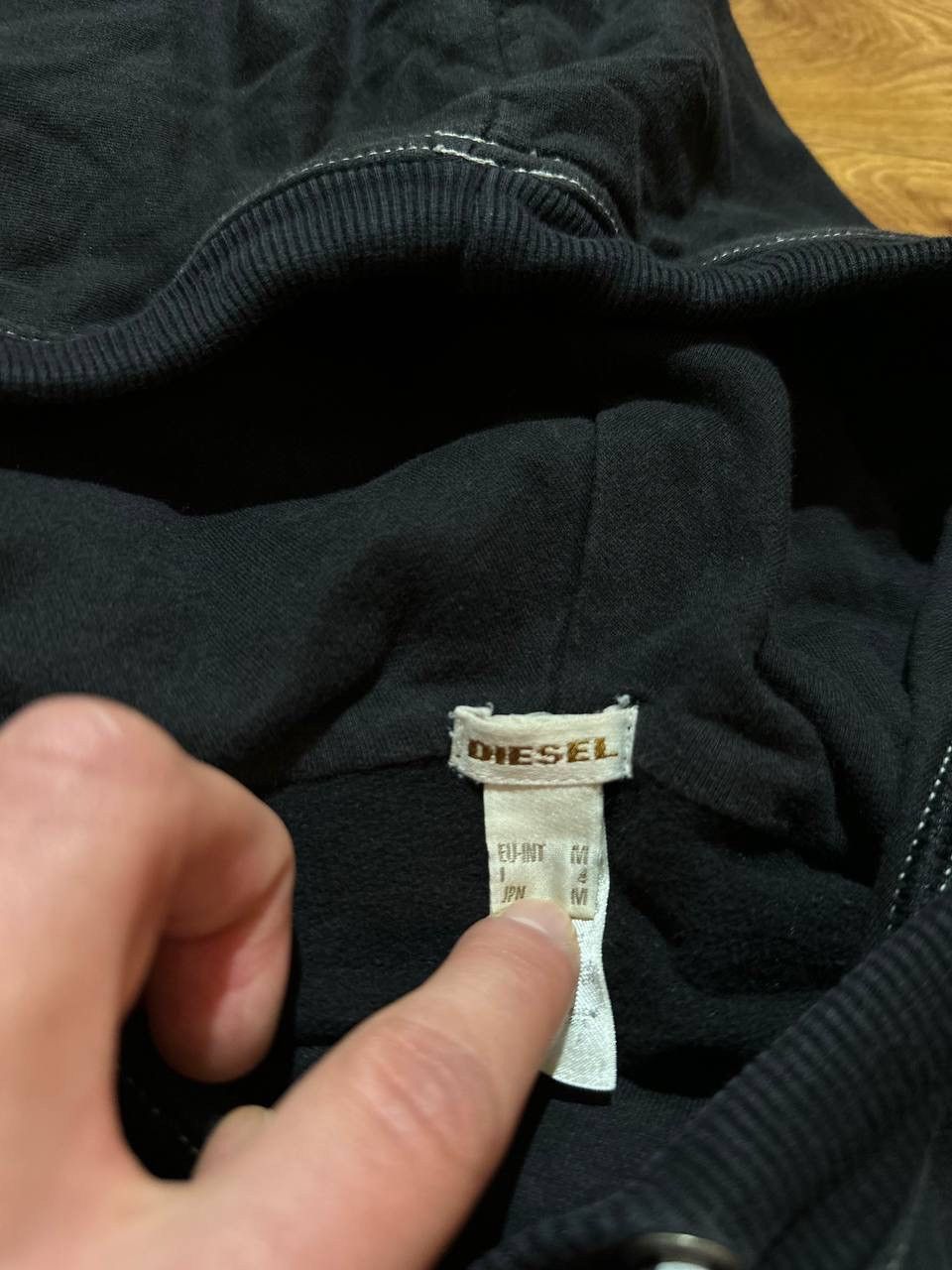 Diesel Vintage Diesel Hoodie Y2K Style Big Logo Avant Garde Size US M / EU 48-50 / 2 - 6 Thumbnail