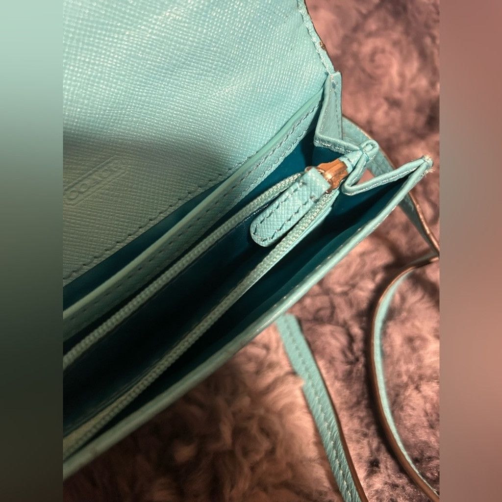 Coach COACH Crossbody Robin’s Egg Blue Purse Wallet Size ONE SIZE - 5 Thumbnail