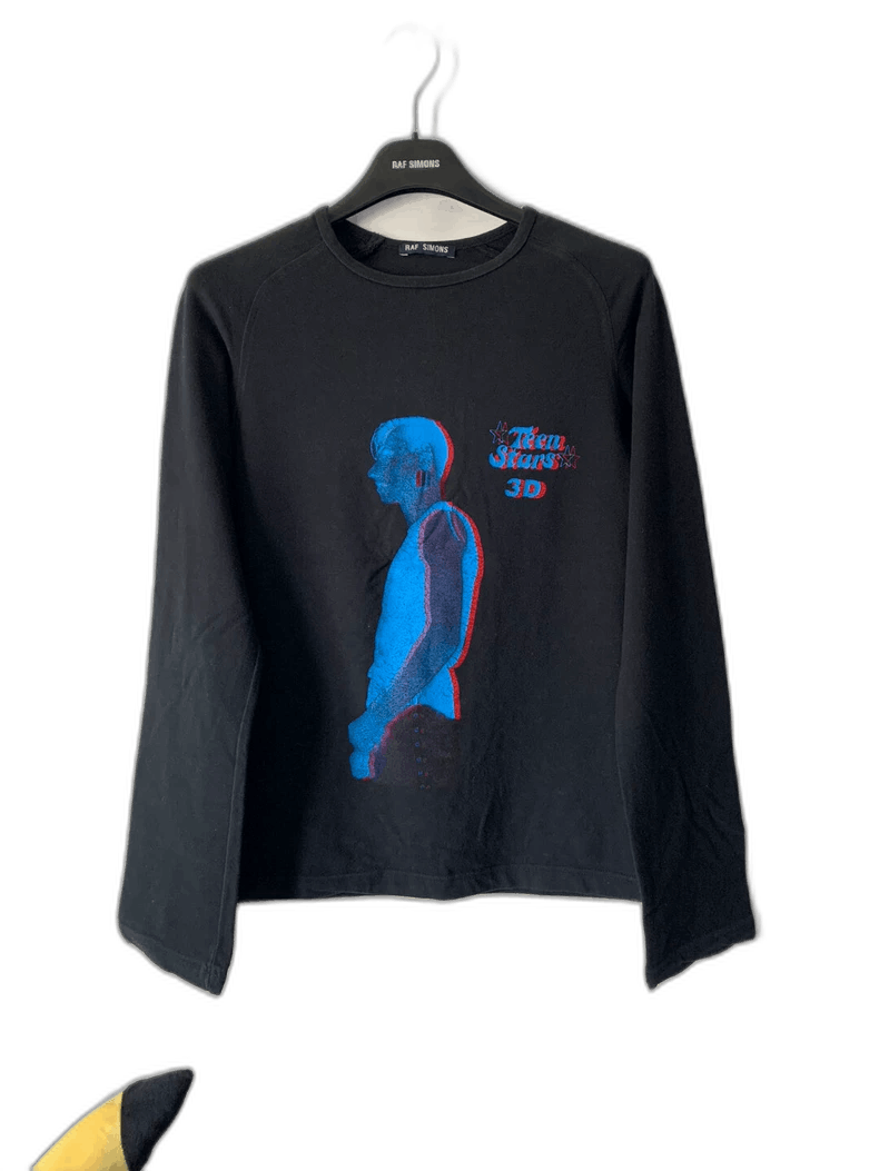トップス A/W2004 raf simons long sleeve Raf Simons 2004 Long Sleeve Cut – akaibu.co