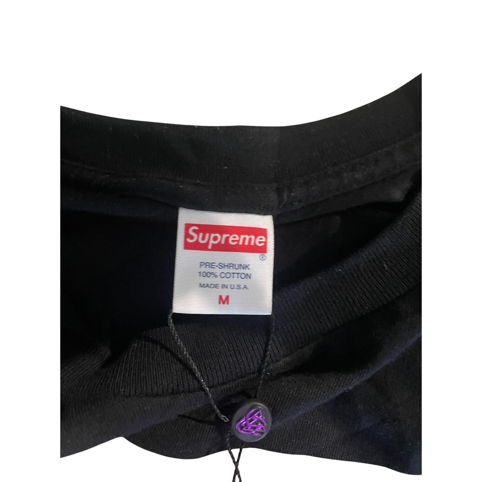Supreme Supreme 'Al Green' Black Tee Size US M / EU 48-50 / 2 - 2 Thumbnail