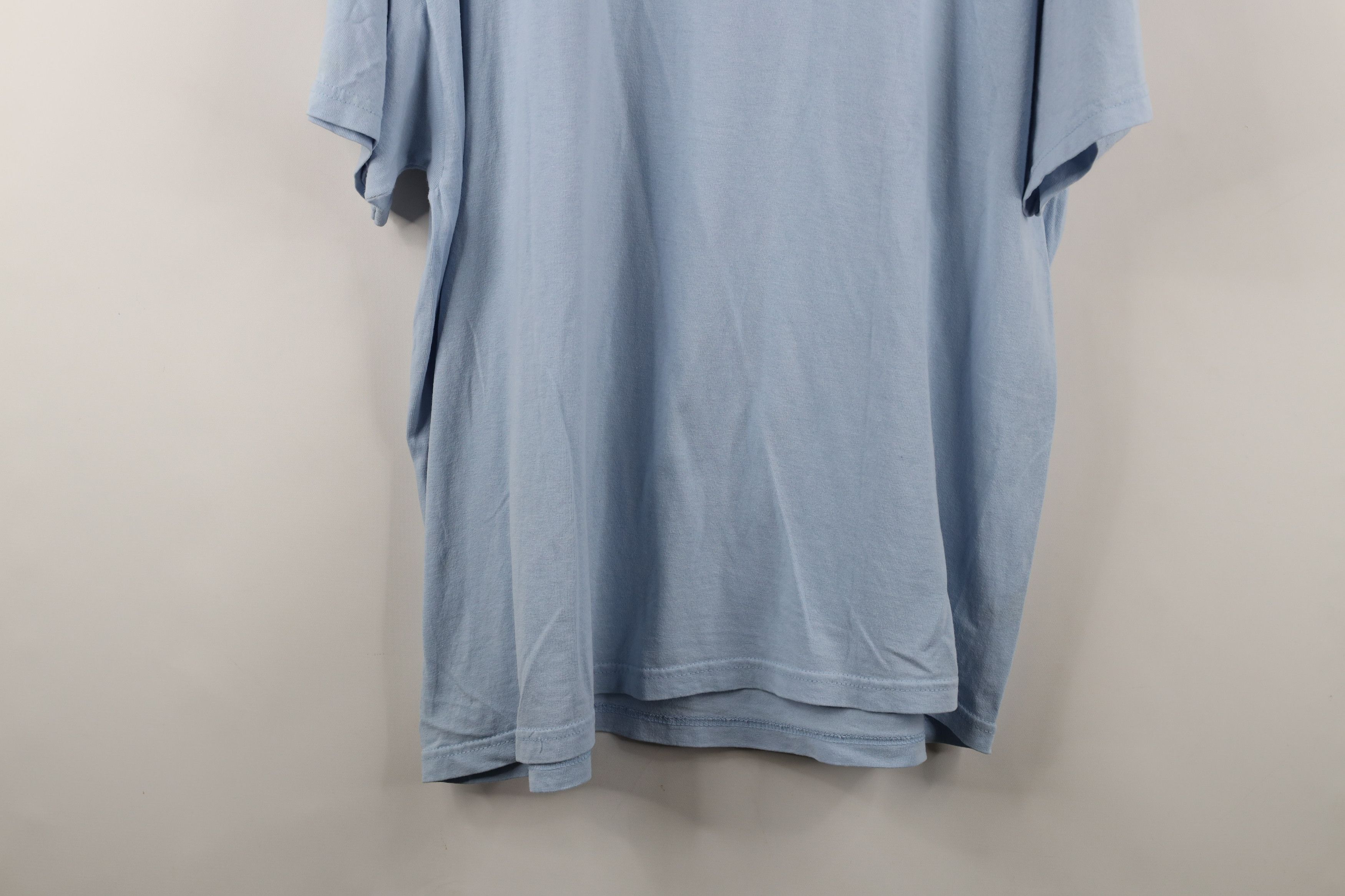Vintage Vintage 90s Y2K Streetwear Spell Out Whatever T-Shirt Blue Size US XL / EU 56 / 4 - 13 Thumbnail