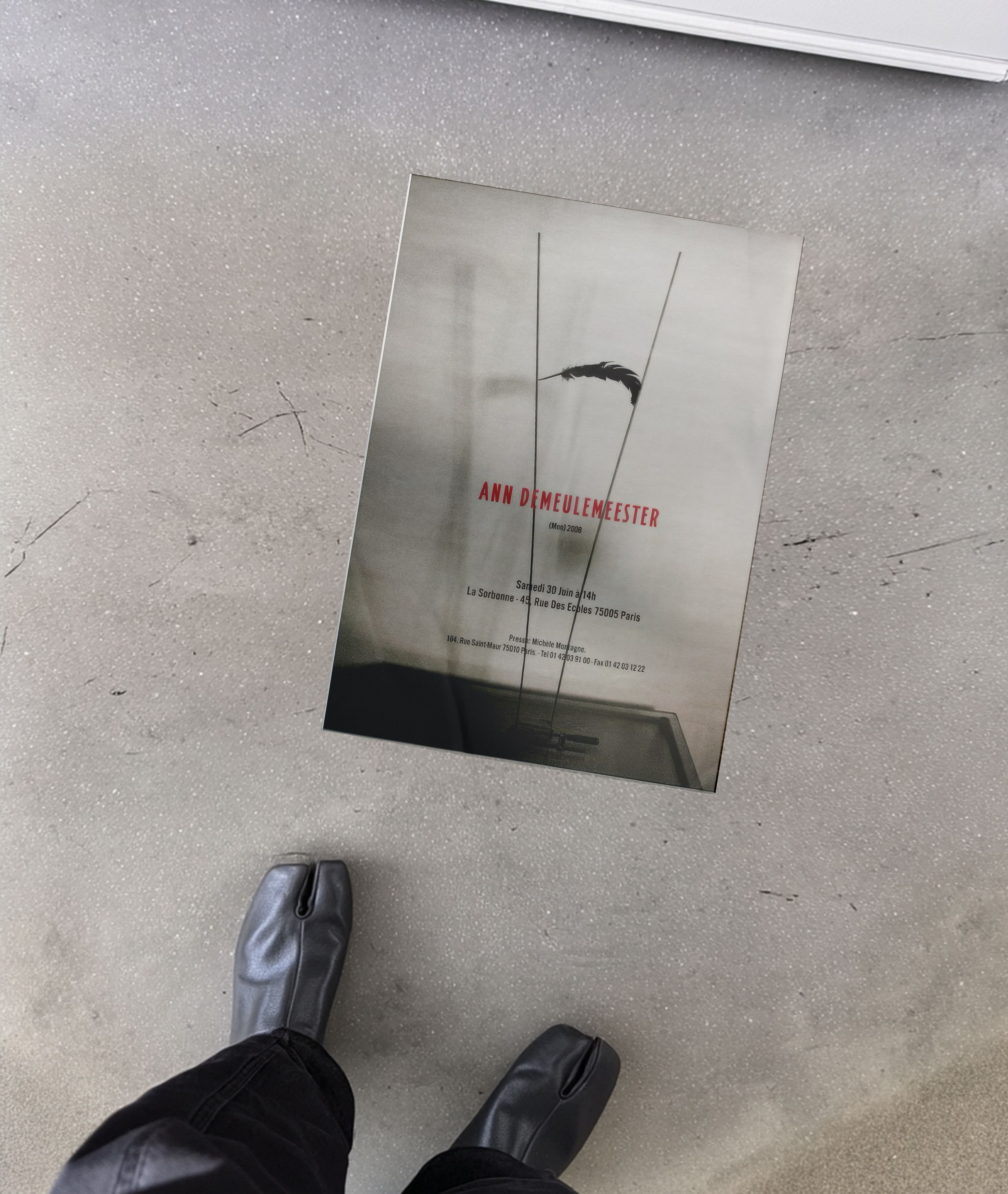 Ann Demeulemeester Ann Demeulemeester Poster Gift Vintage Book Magazine Size ONE SIZE - 3 Thumbnail