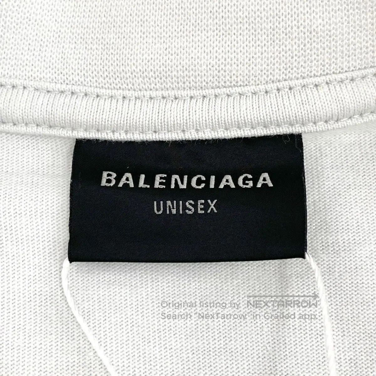 Balenciaga White Graphic Short. Size US M / EU 48-50 / 2 - 5 Thumbnail
