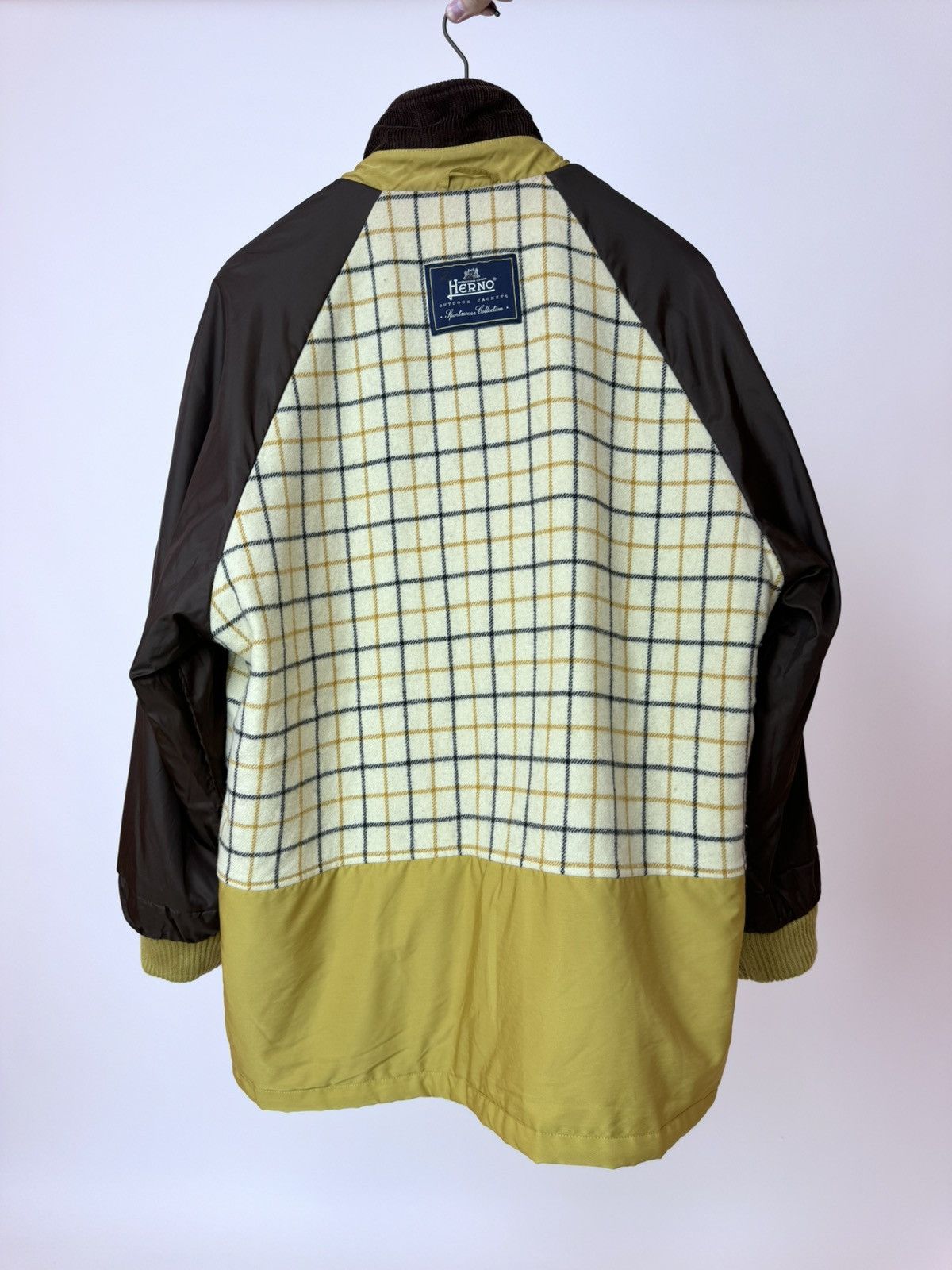 Herno Vintage Mens HERNO hunting Yellow Coat Jacket Heritage Size US L / EU 52-54 / 3 - 9 Thumbnail