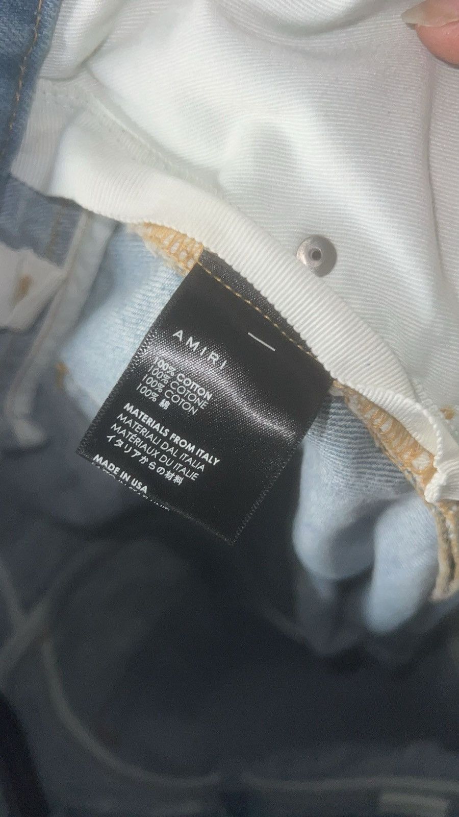Amiri Amiri jeans Size US 36 / EU 52 - 2 Thumbnail