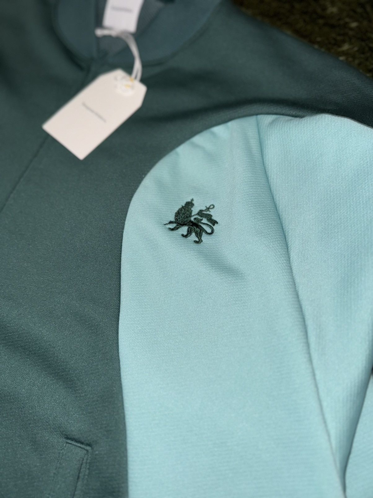 Sasquatchfabrix [XL] Sasquatchfabrix Retro Future Mix Track Jacket green Size US XL / EU 56 / 4 - 4 Thumbnail