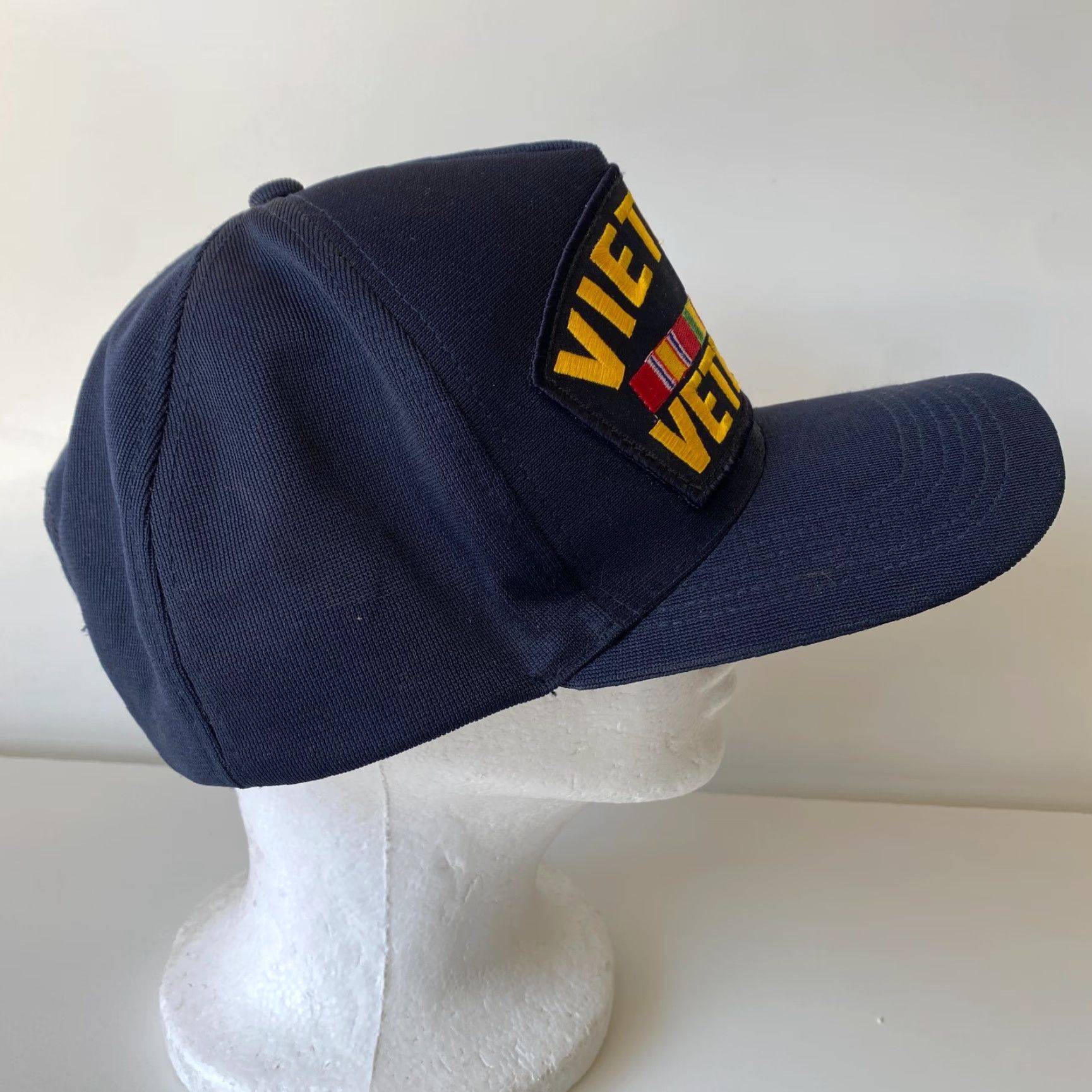 Vintage VINTAGE Vietnam Veteran Hat Large Patch Snapback Northstar Made in USA Size ONE SIZE - 5 Thumbnail