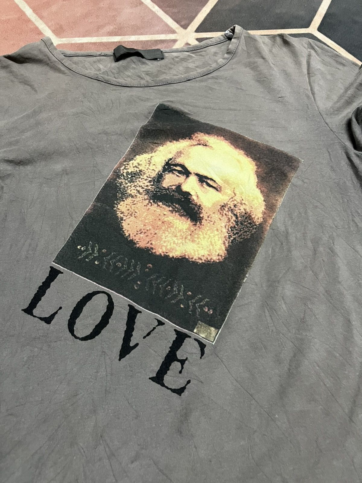 Seditionaries SEND ME OFFER LOVE Karl Marx Marxisme Communism PUNK Size US S / EU 44-46 / 1 - 2 Thumbnail