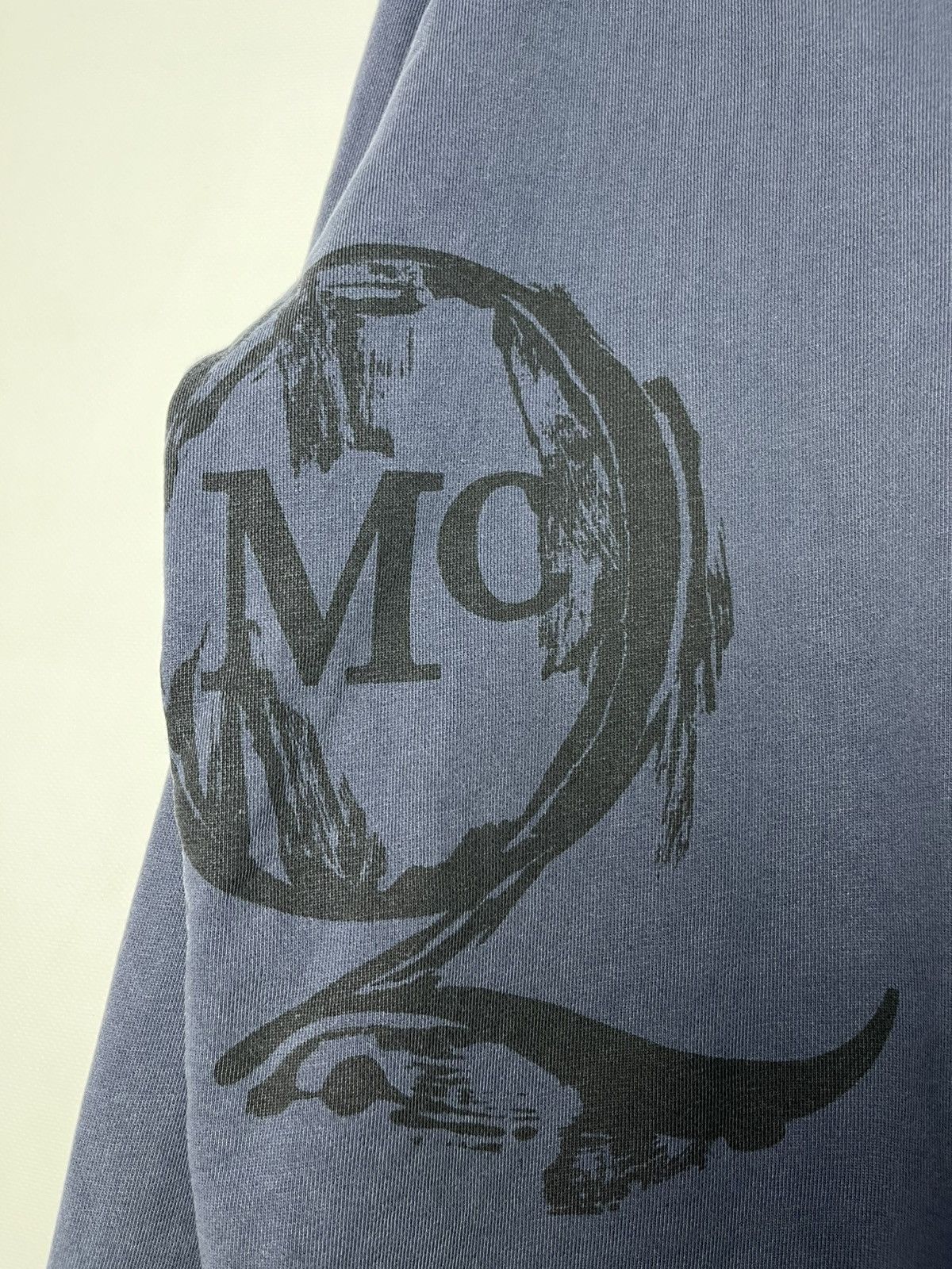 Alexander McQueen Alexander McQueen MCQ Dark Blue Crewneck Logo Sweatshirt Size US XL / EU 56 / 4 - 5 Thumbnail