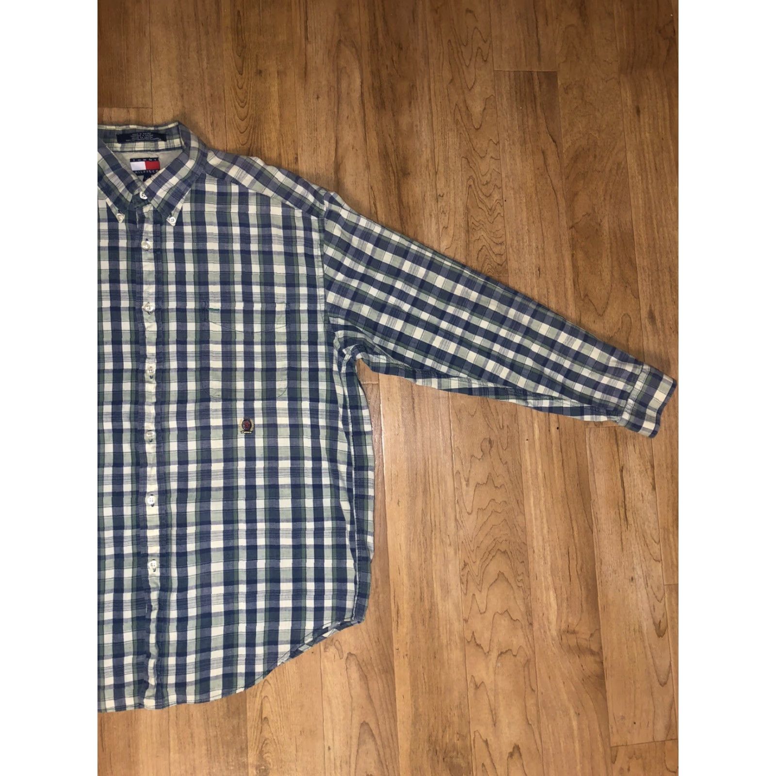 Tommy Hilfiger Tommy Hilfiger Button-Up Shirt Long Sleeve L Plaid Multicolor Men’s Classic 90s Preppy Designer Casual Workwear Size US L / EU 52-54 / 3 - 6 Thumbnail