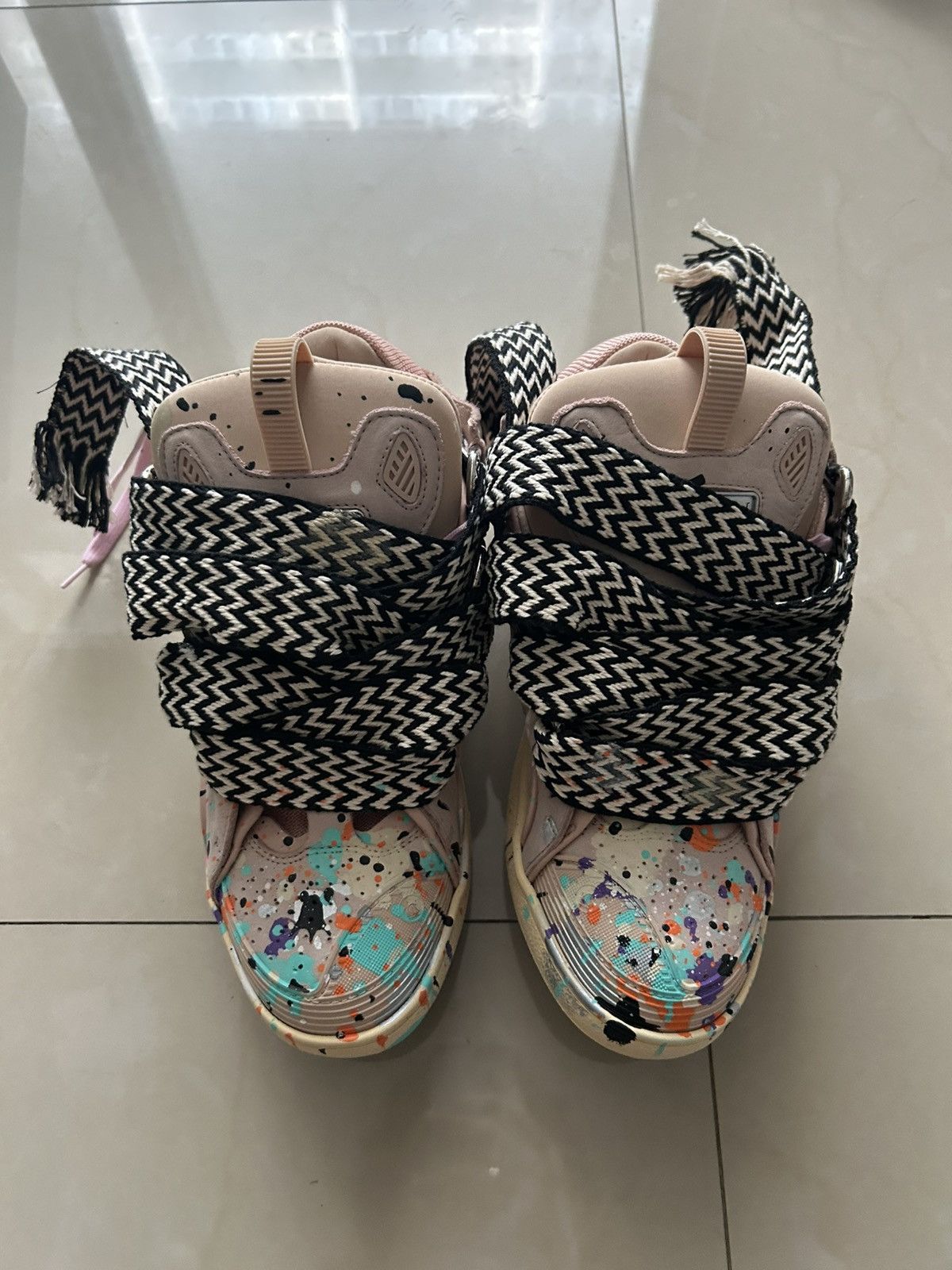 Gallery Dept. × Lanvin Mismatched Gallery Dept x Lanvin Curb Sneakers Size US 9 / EU 42 - 3 Thumbnail