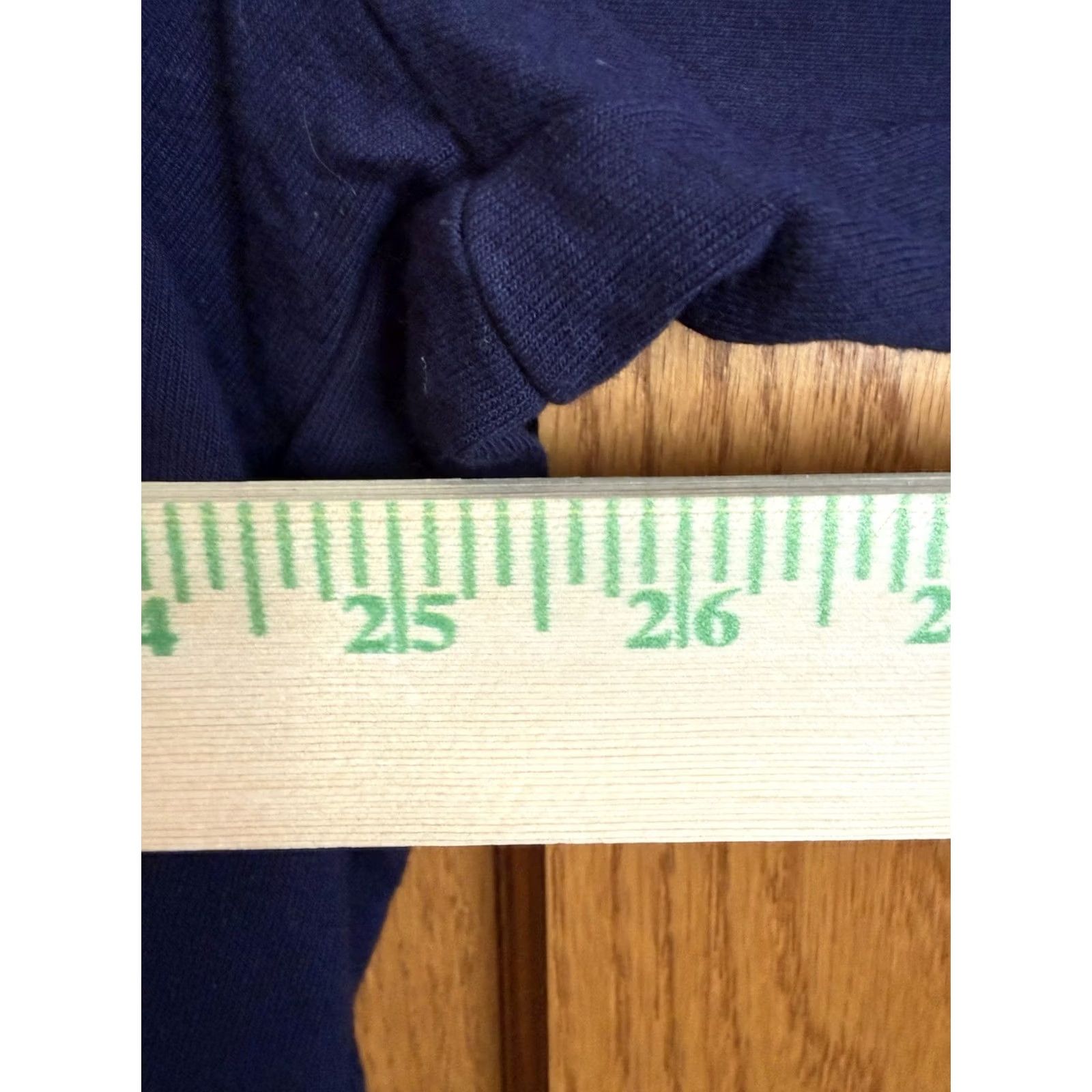 Vintage Kim Rogers Blue Cotton Knit Cardigan Open Front Roll Sleeve 2X Casual Womens Size XXL / US 16-18 / IT 52-54 - 5 Thumbnail