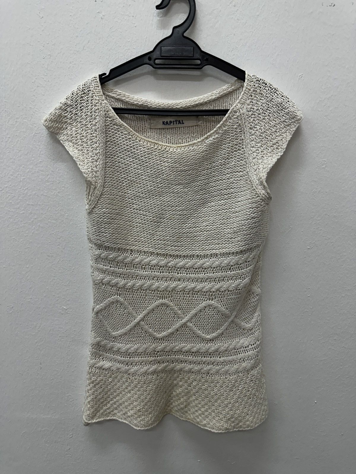 Kapital Kapital Crochet Sleveeles Blouse Shirt Size US M / EU 48-50 / 2 - 14 Thumbnail
