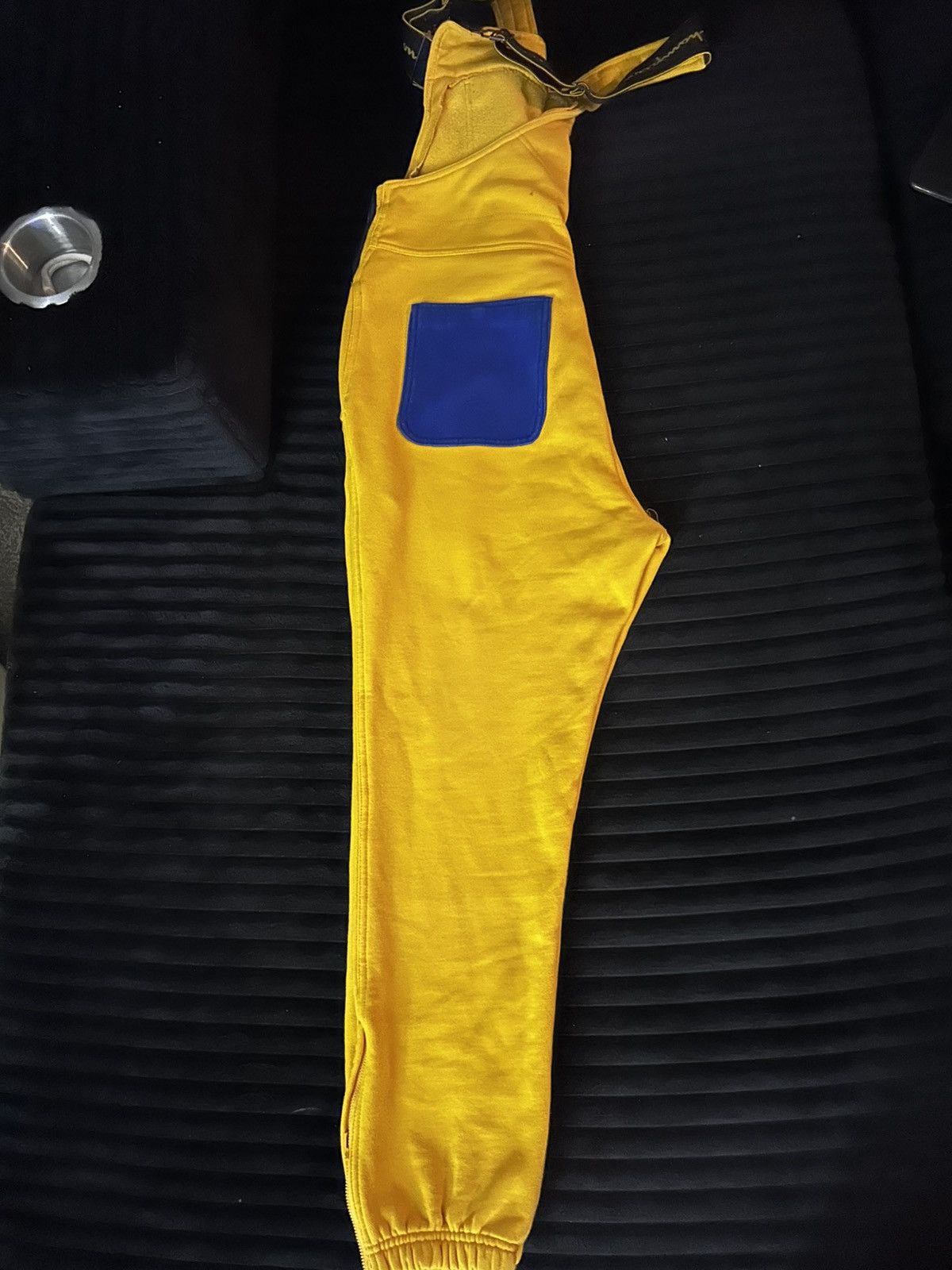 Champion Champion Men’s Fleece Overalls Yellow Jogger Size US 34 / EU 50 - 4 Thumbnail