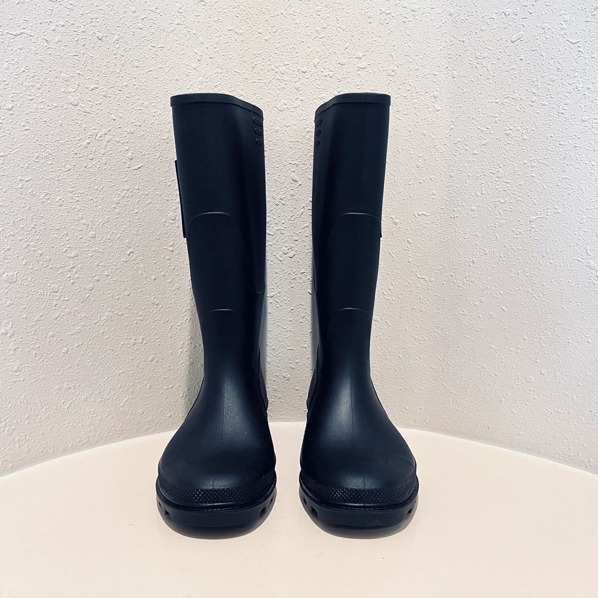Dsquared2 DSQUARED2 Icon Tall Black Rubber Rain Boots Size 8 NEW Size US 8 / IT 38 - 5 Thumbnail