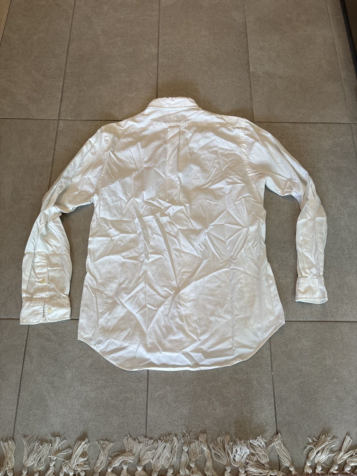 Polo Ralph Lauren Polo Ralph Lauren Slim White Button Up Size US M / EU 48-50 / 2 - 3 Thumbnail
