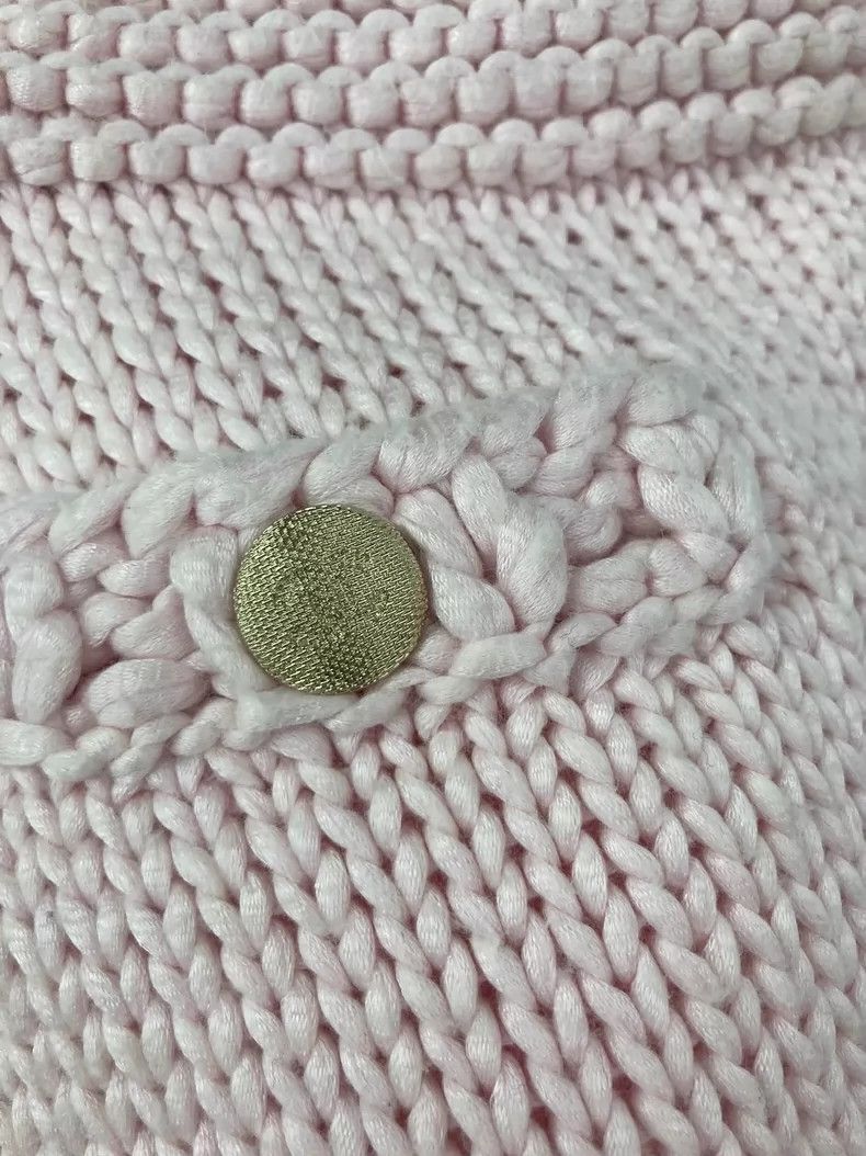 Chanel Chanel Pink thick knitted skirt Size 25" / US 0 / IT 36 - 3 Thumbnail