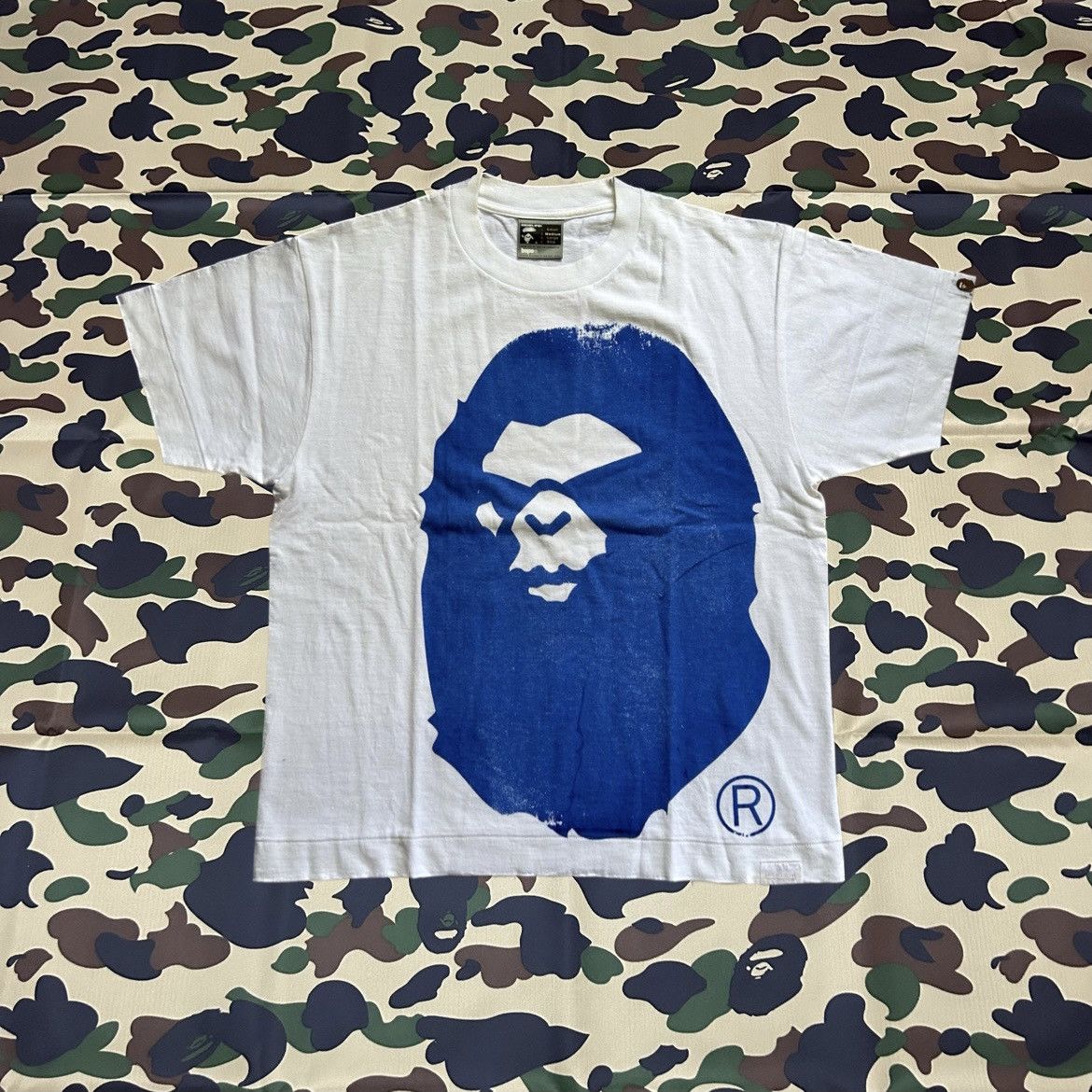 Bape Bape Exclusive Handprint Big Head Tee Size US M / EU 48-50 / 2 - 1 Thumbnail