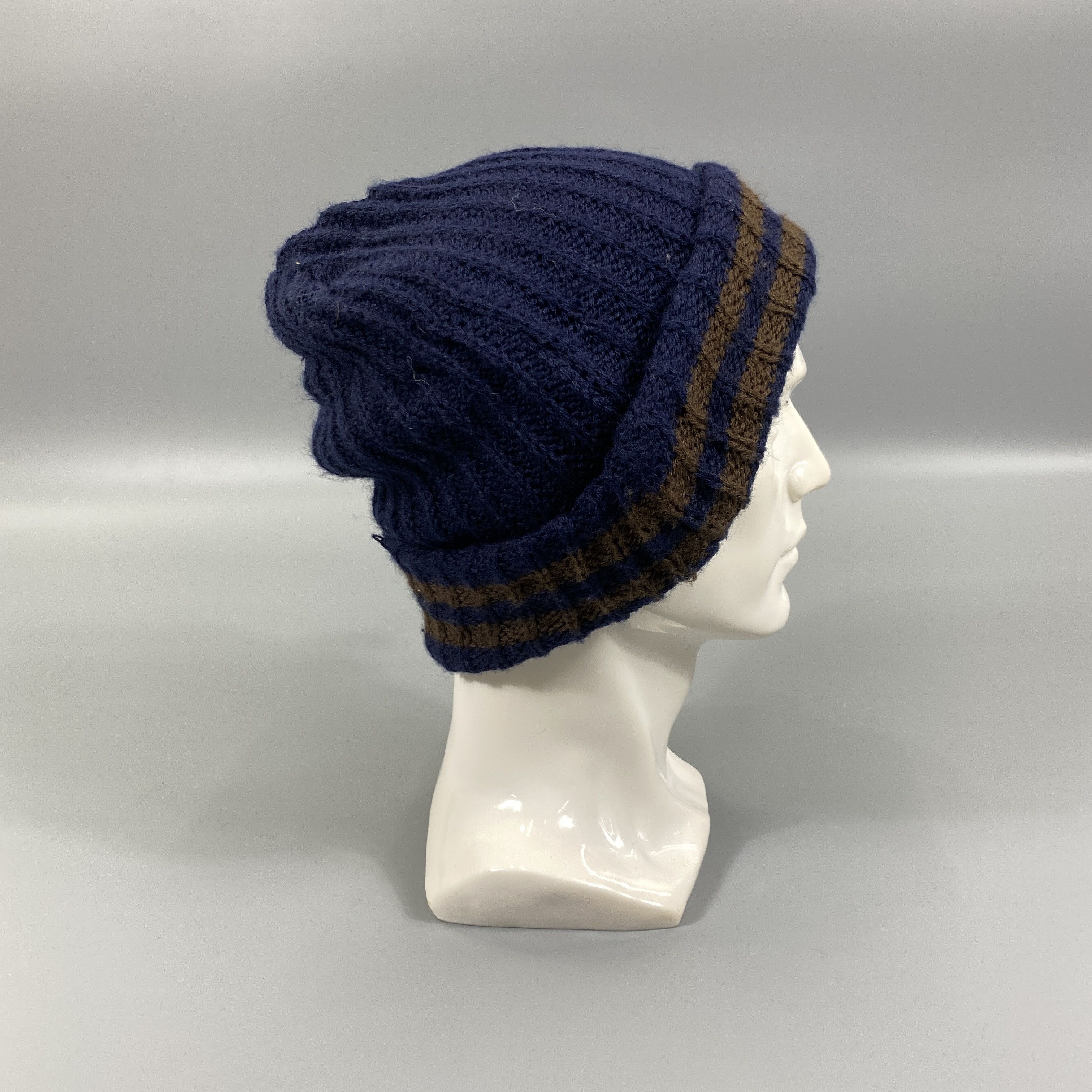 Japanese Brand Hangten Knitted Snow Cao Beanie Hat -BN1030 Size ONE SIZE - 4 Thumbnail