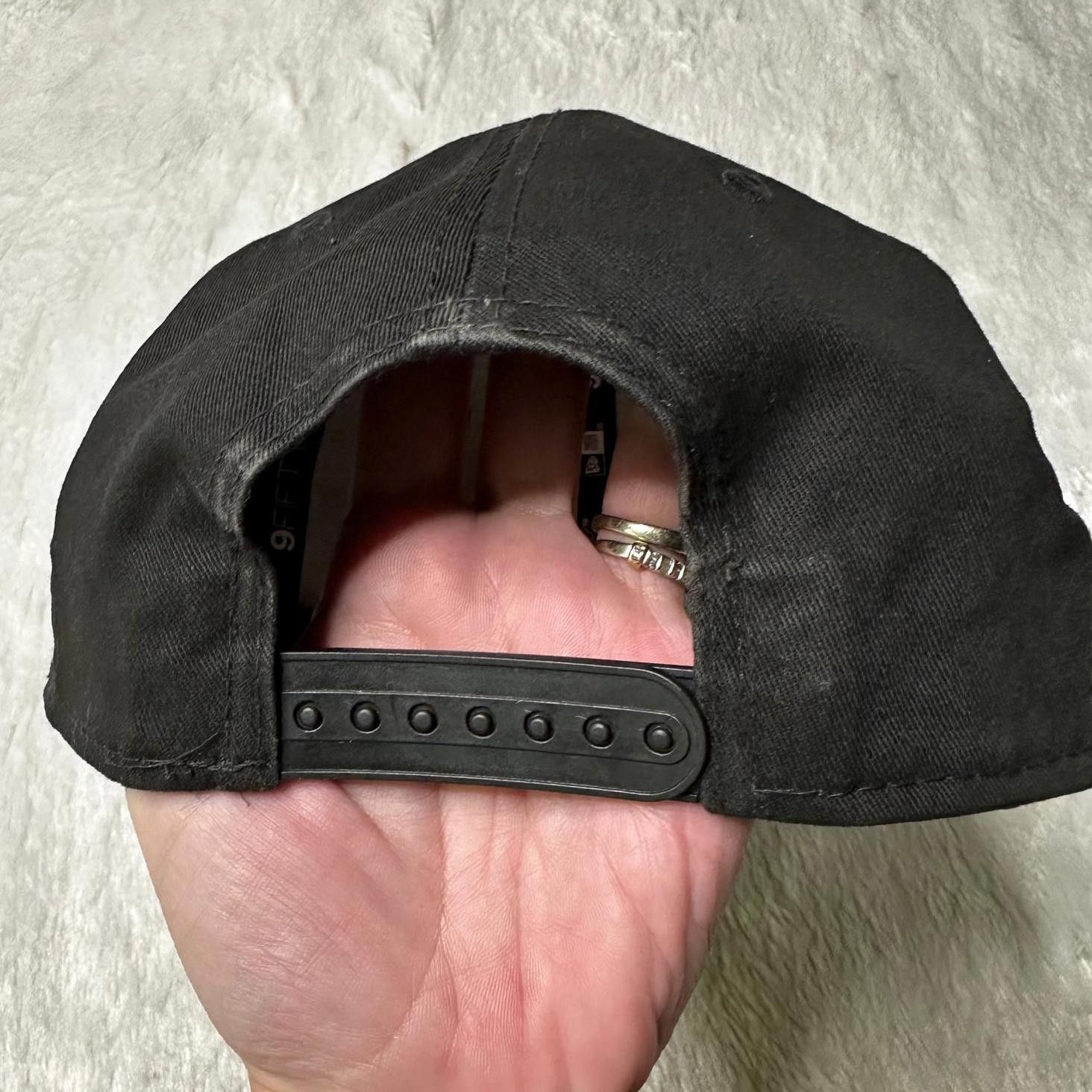 New Era New Era 9FIFTY Point 5 Snapback Hat Black Unisex OS Cap Size ONE SIZE - 5 Thumbnail
