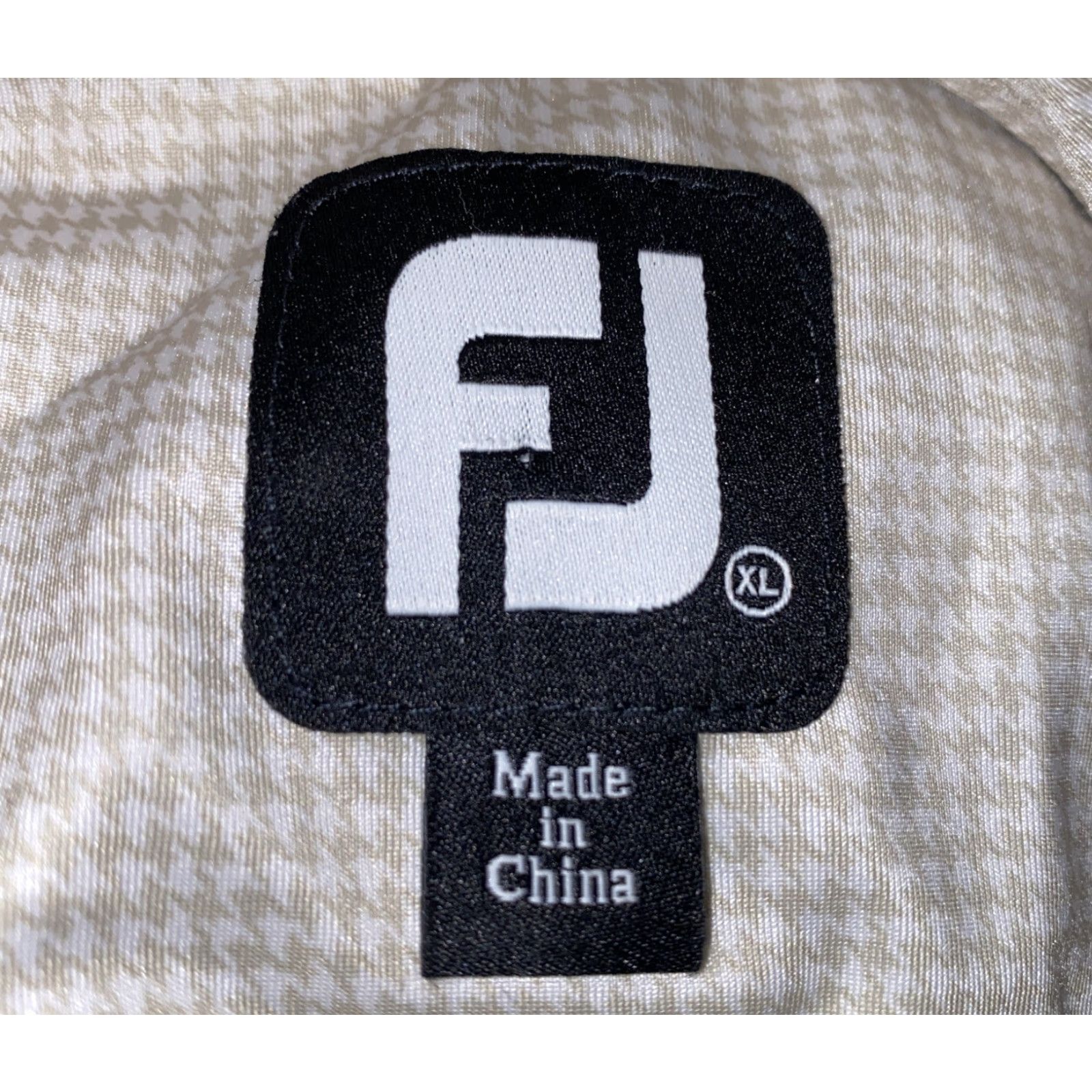 Footjoy FootJoy Polo Shirt Men XL Beige Short Sleeve Golf Polo Shirt Size US XL / EU 56 / 4 - 6 Thumbnail