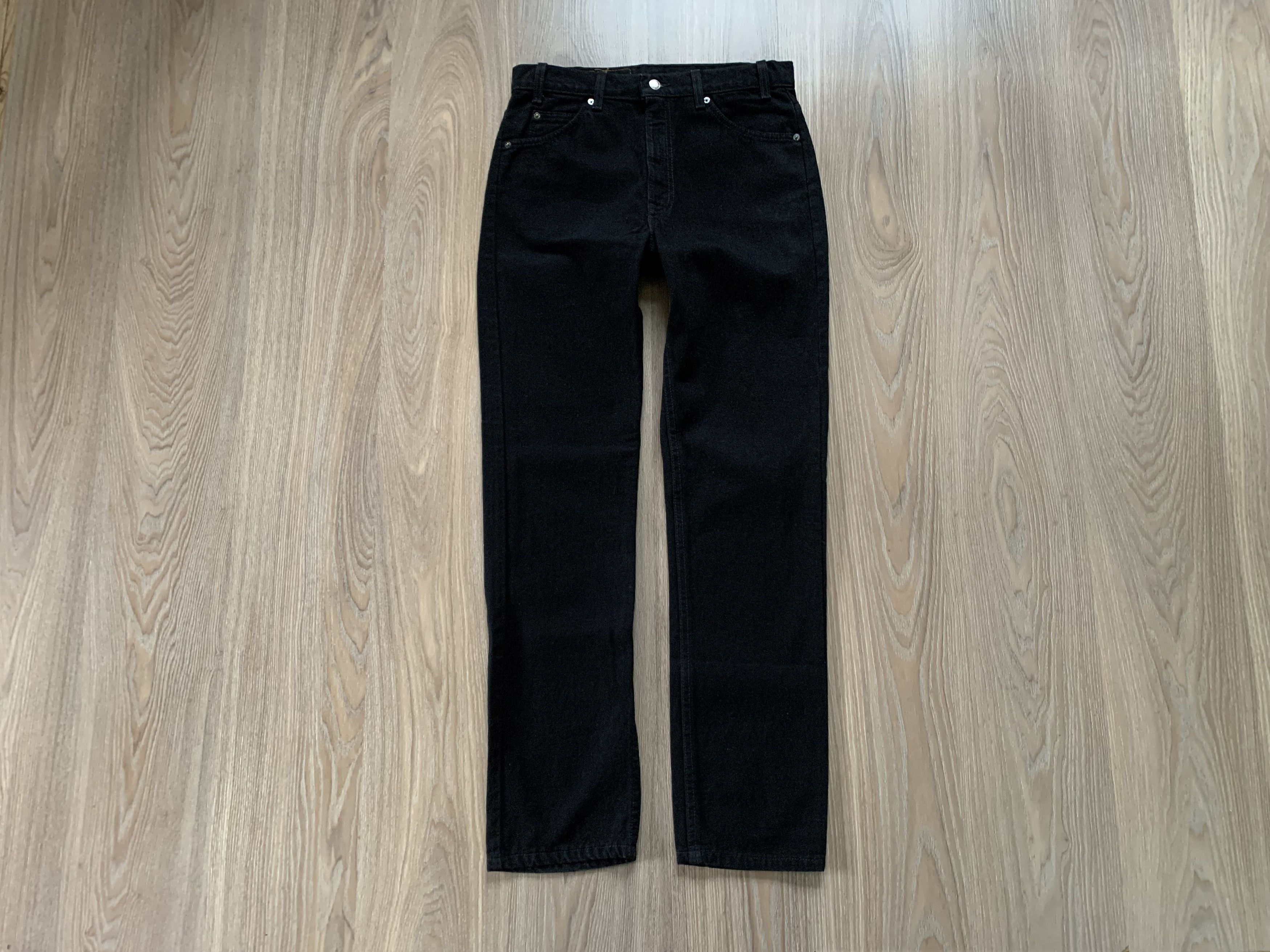 Levi's × Levi's Vintage Clothing × Vintage Levi's 505 Regular Fit Vintage Black Jeans Size US 33 - 1 Thumbnail
