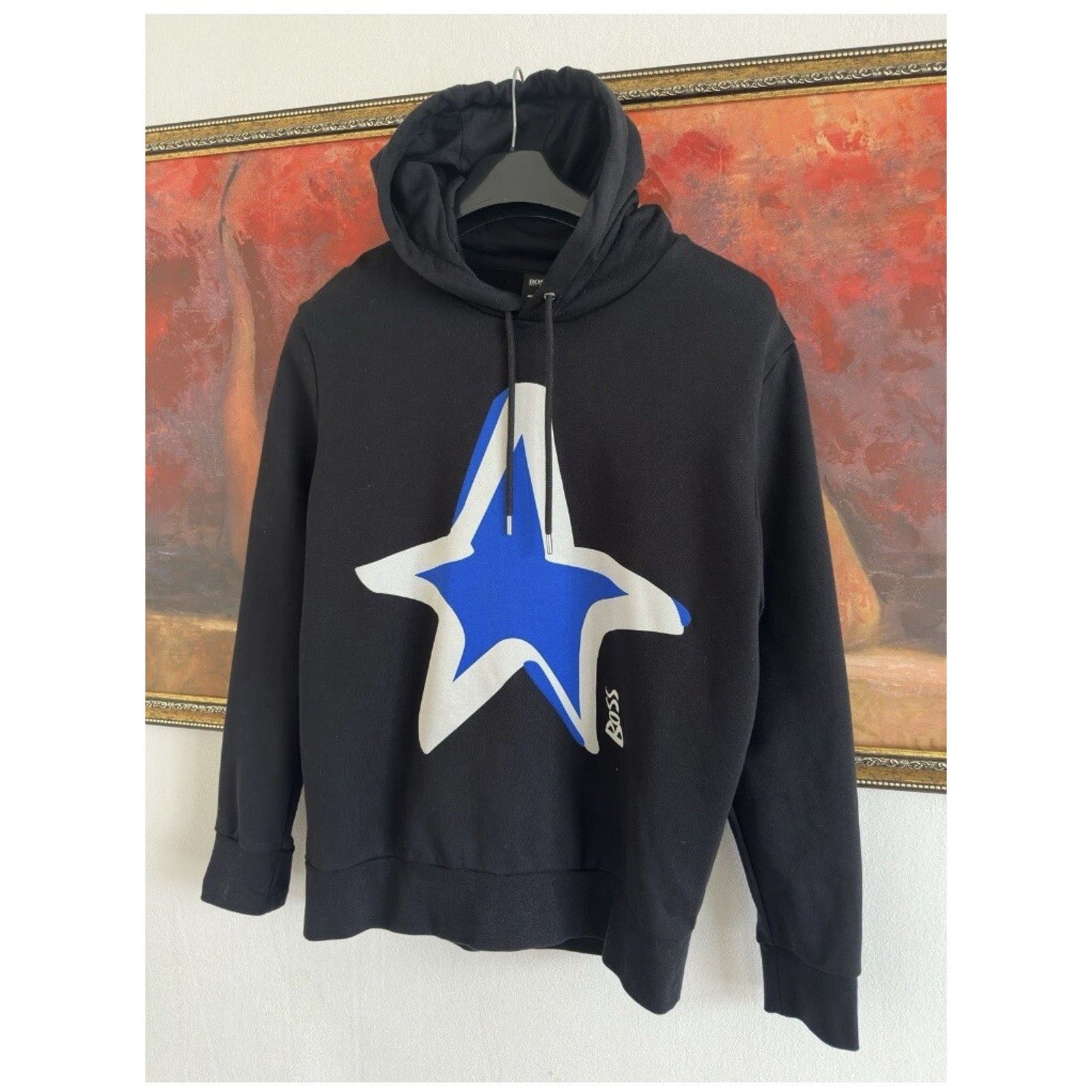 Hugo Boss Hugo Boss x Justin Teodoro Limited Star Hoodie M Size US M / EU 48-50 / 2 - 3 Thumbnail
