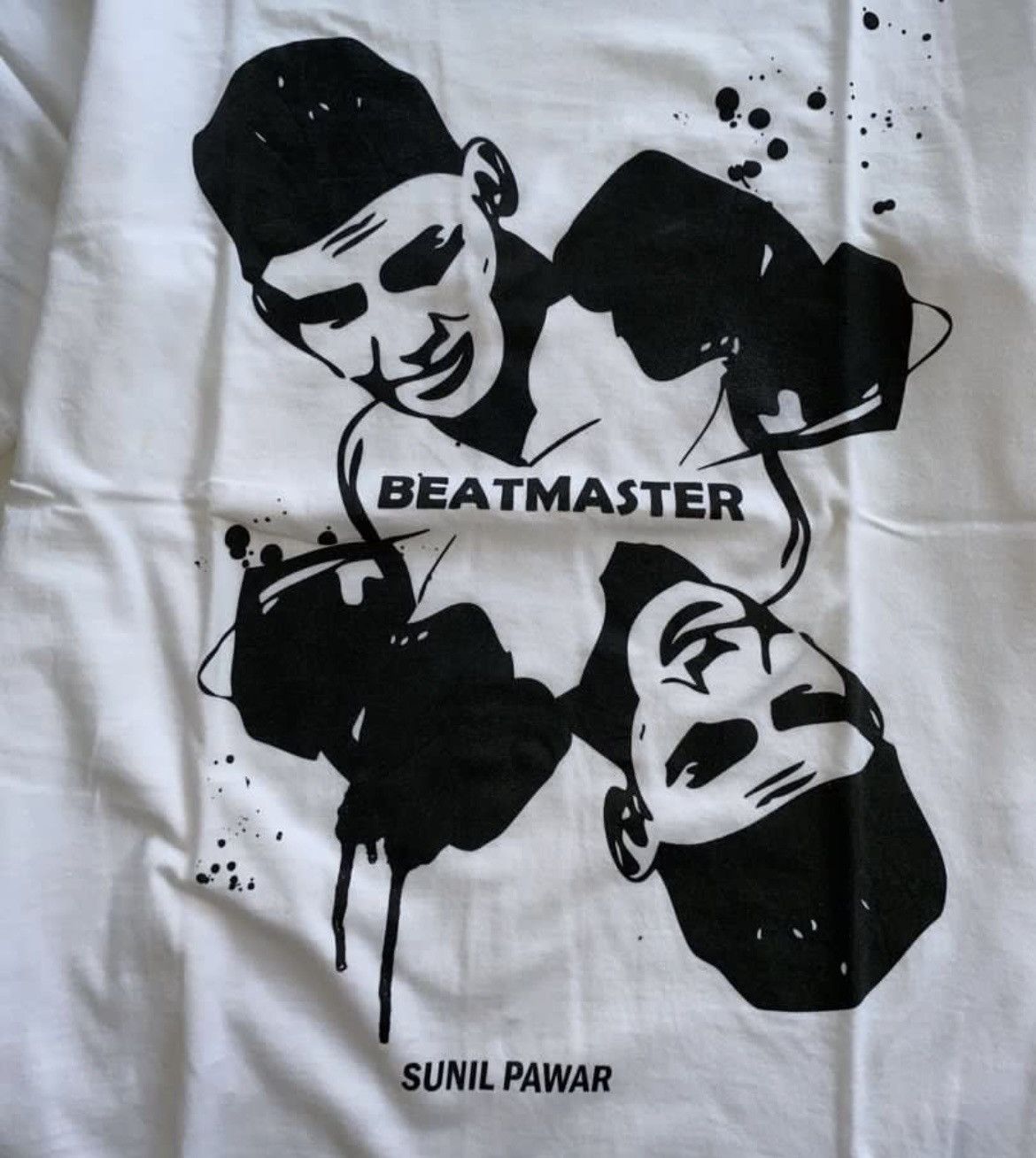 Comme des Garcons × Japanese Brand × Junya Watanabe Come Des Garçons Junya Watanabe Beatmaster Sunil Pawar Tee Size US M / EU 48-50 / 2 - 3 Thumbnail