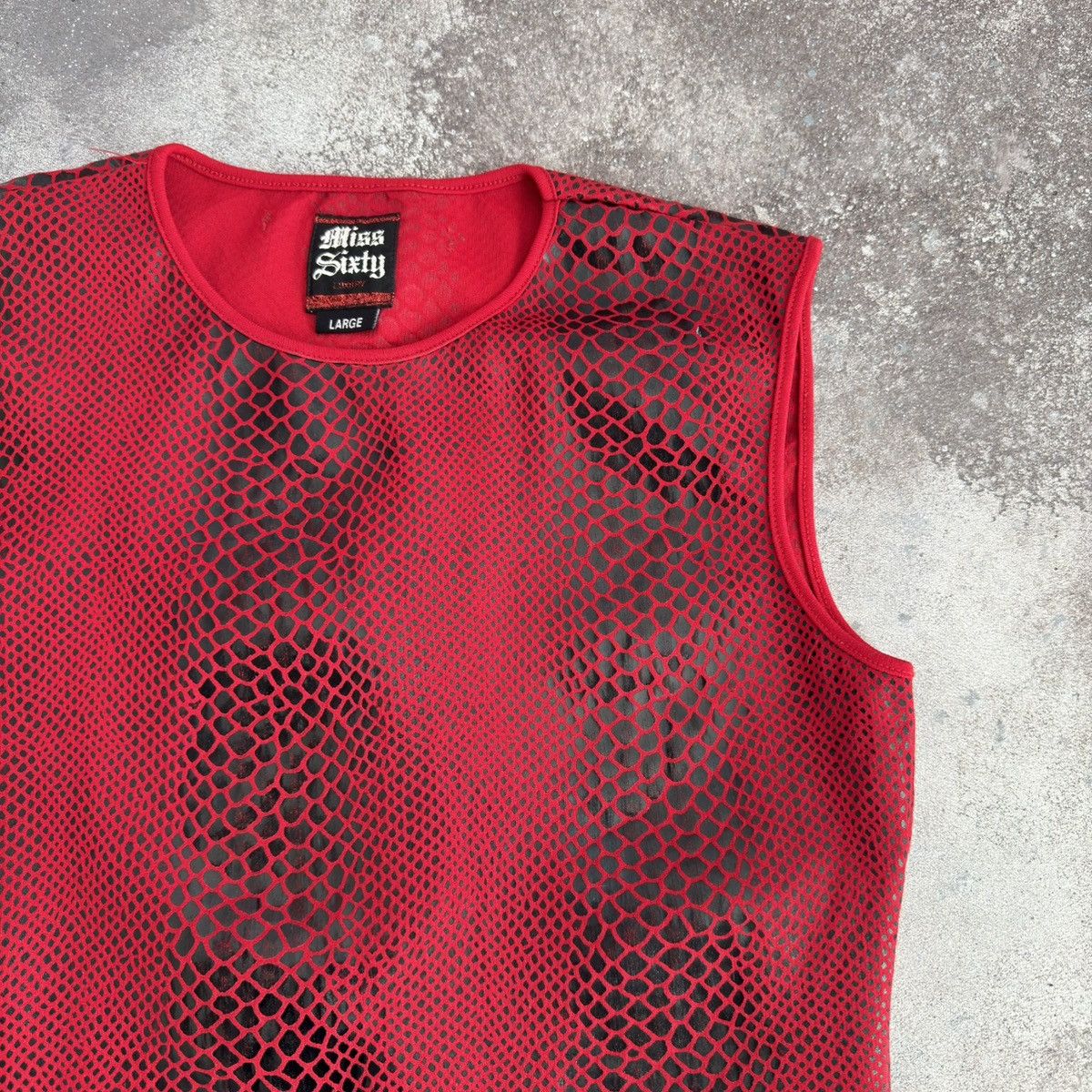 Miss Sixty × Vintage Miss Sixty Vintage Tank Top (Jean Paul Gaultier style) Size L / US 10 / IT 46 - 5 Thumbnail