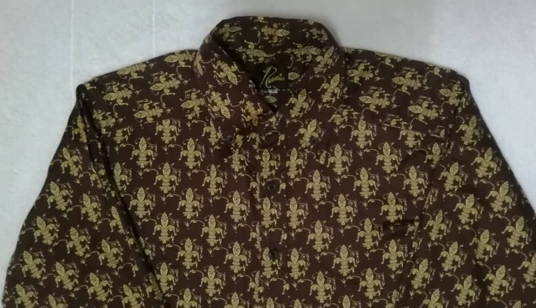 Designer × Japanese Brand × Needles Needles Damask-print cotton shirt Size US S / EU 44-46 / 1 - 5 Thumbnail