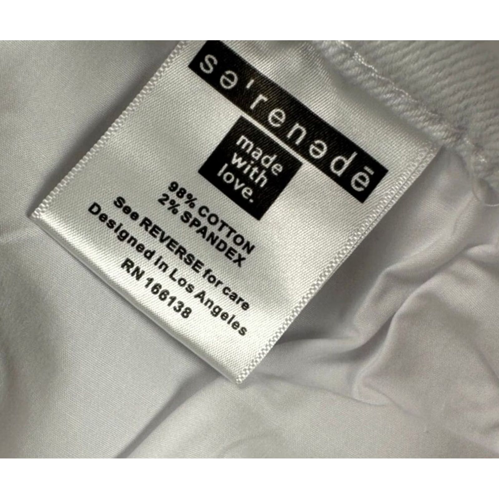 Denime Serenede Jeans Mens 42 White Straight Leg Denim 5 Pocket Stretch Outdoor Casual Outdoor Size US 41 - 5 Thumbnail