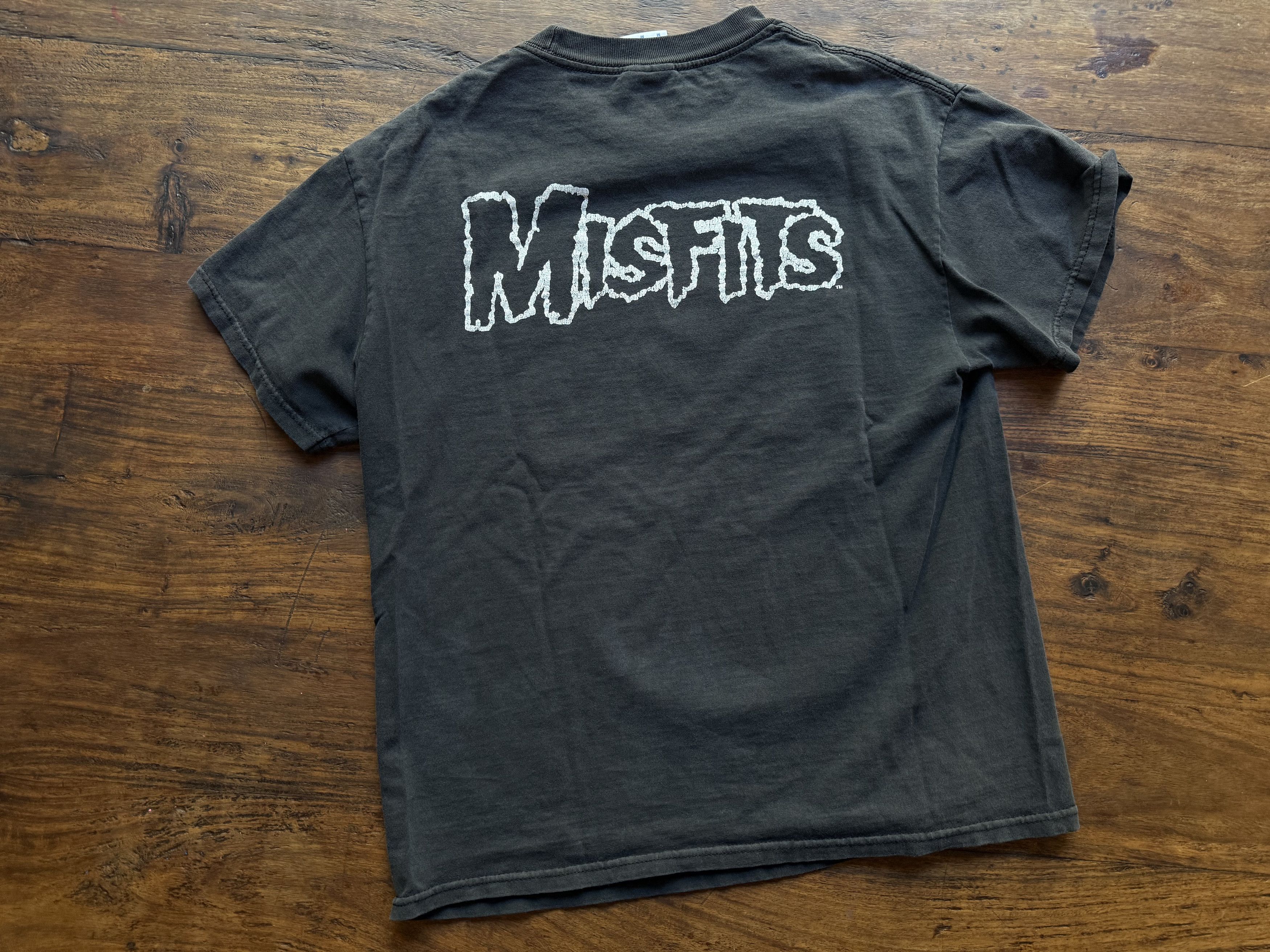 Other Vintage Misfits Band T-Shirt Distressed Black Size US S / EU 44-46 / 1 - 2 Thumbnail