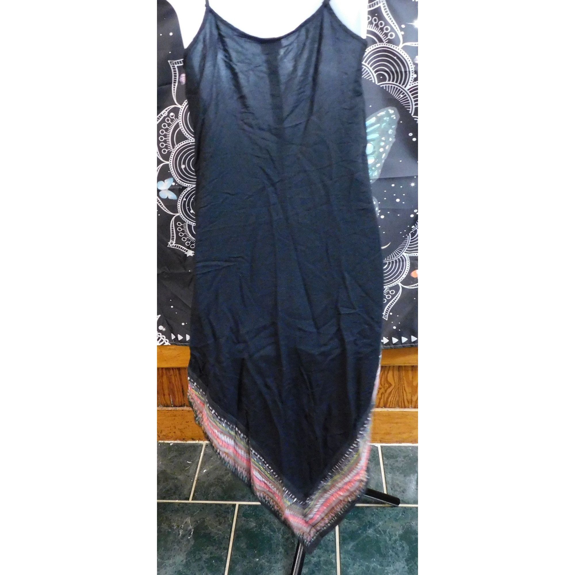 Merona Merona Asymmetrical Beach Dress With Bohemian Print Edges Size S / US 4 / IT 40 - 8 Thumbnail