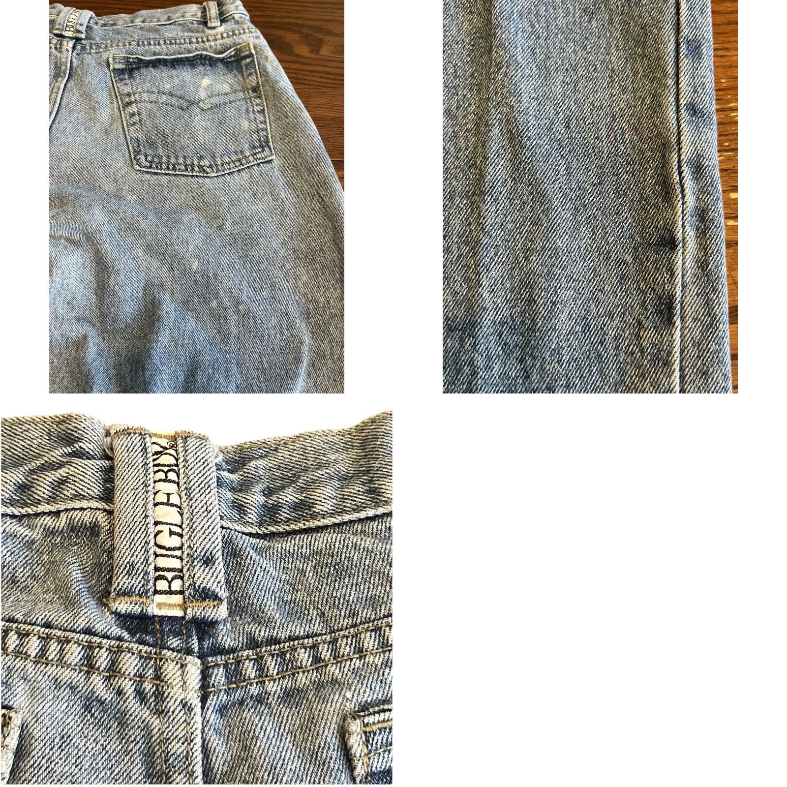 Bugle Boy VINTAGE Bugle Boy Jeans 32x30 Men Light Wash 90s Faded Denim Relaxed Straight Jeans Mens Regular Blue 5-Pocket Size US 32 / EU 48 - 8 Thumbnail