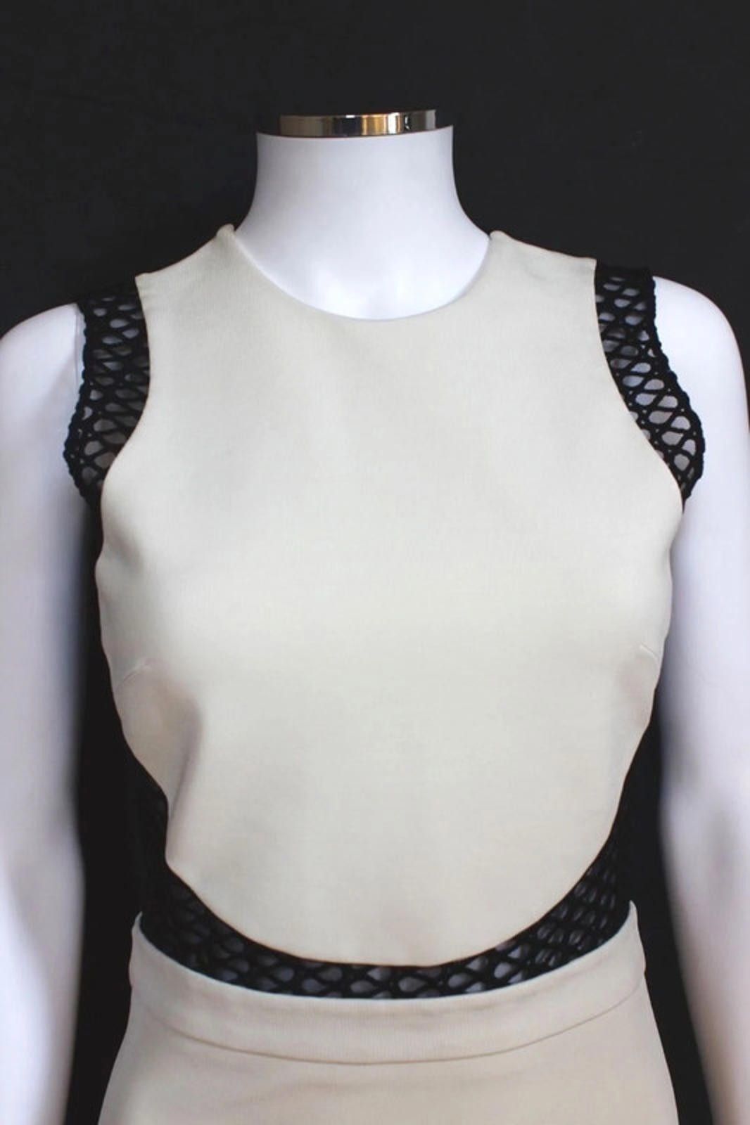 Other David Koma Black White Contrast cotton-blend dress UK 12/ 10 Size M / US 6-8 / IT 42-44 - 5 Thumbnail