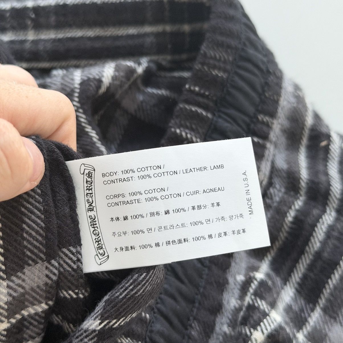 Chrome Hearts Chrome Hearts Plaid ‘Afterschool’ Long Shorts Size US 36 / EU 52 - 7 Thumbnail