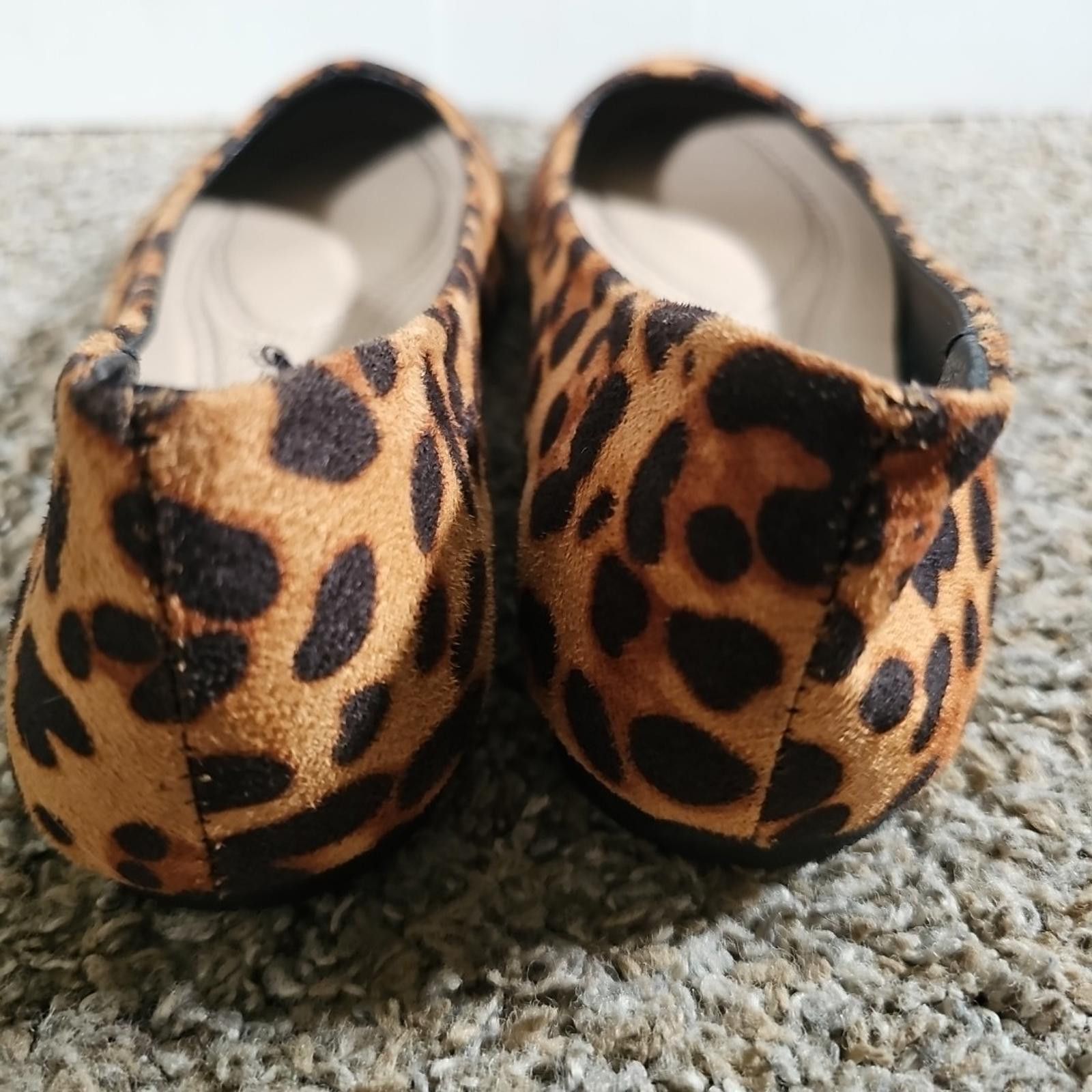 The Unbranded Brand No Brand Leopard Cheetah Print Flats Sz US 8 EUR 39 Size US 8 / IT 38 - 5 Thumbnail
