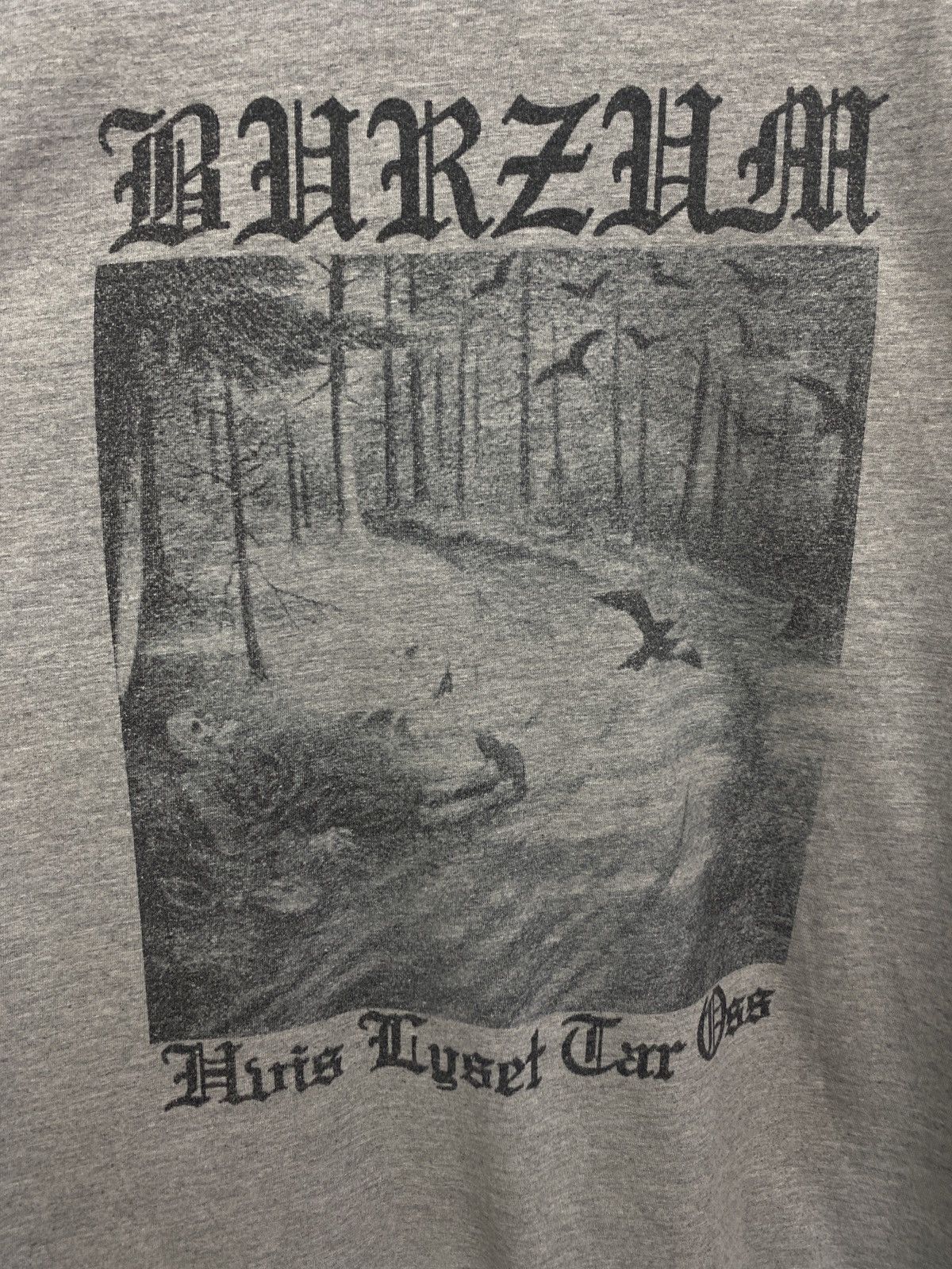 Band Tees Vintage Burzum Ragnarok Hvis Lyset Tar Oss T-Shirts Retro Size US M / EU 48-50 / 2 - 5 Thumbnail