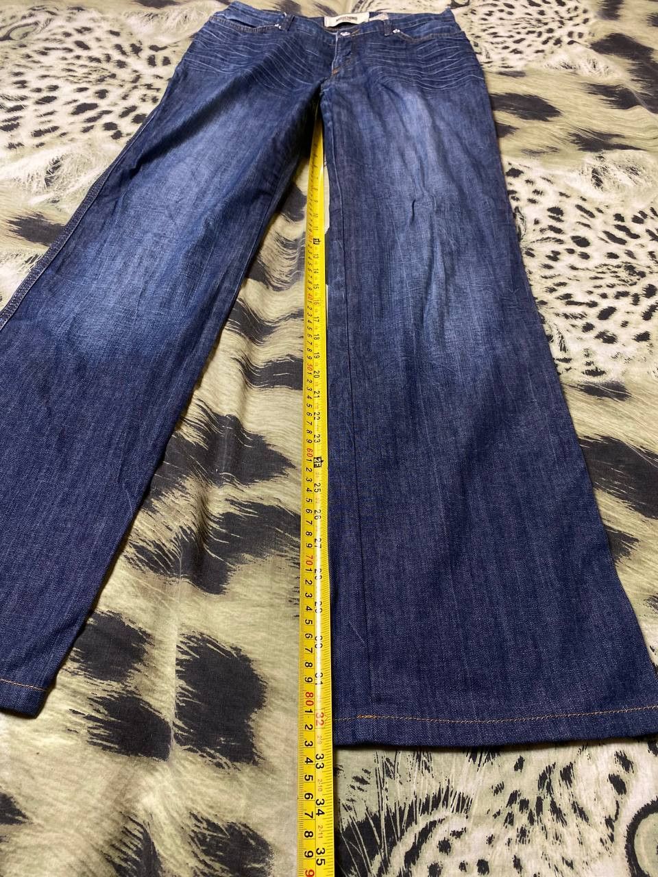 Moschino Y2K MOSCHINO Jeans Flared Low Rise Sexy Jeans Glamour 00s Size 27" / US 4 / IT 40 - 8 Thumbnail