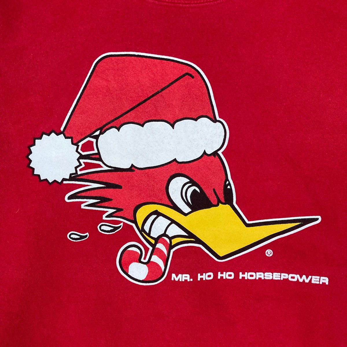 Hanes Vintage Woodpecker Christmas Pullover Jumper Size US L / EU 52-54 / 3 - 3 Thumbnail