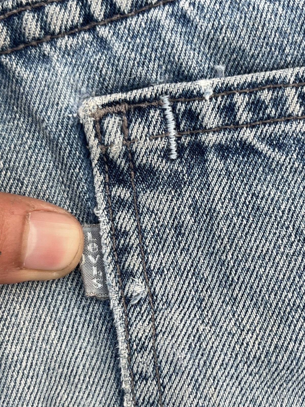 Levi's Levis VTG Silver tab 90s Baggy denim Size US 31 - 6 Thumbnail