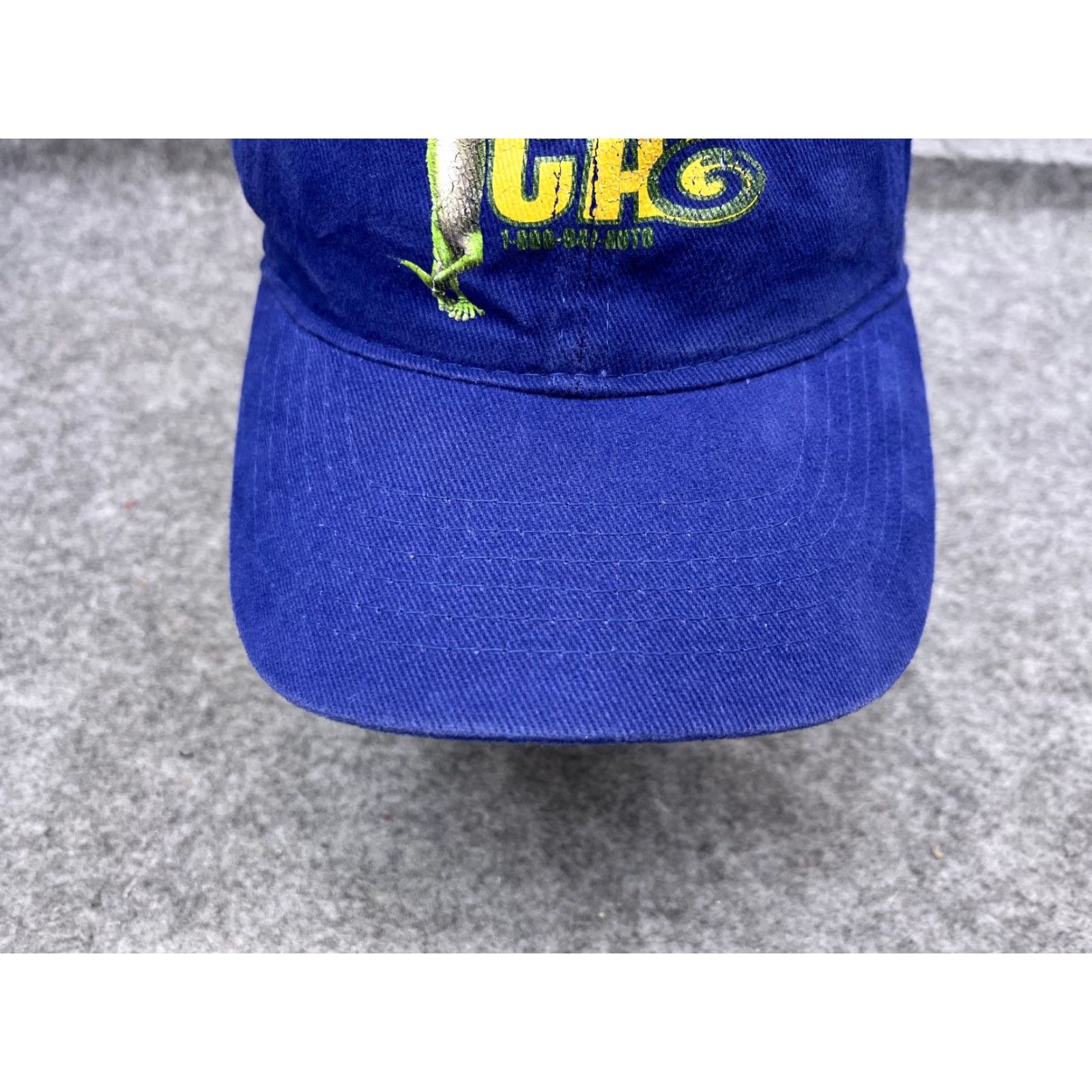 Vintage Headmost GEICO Hat Cap Strap Back Adult One Size Blue Cotton Size ONE SIZE - 3 Thumbnail