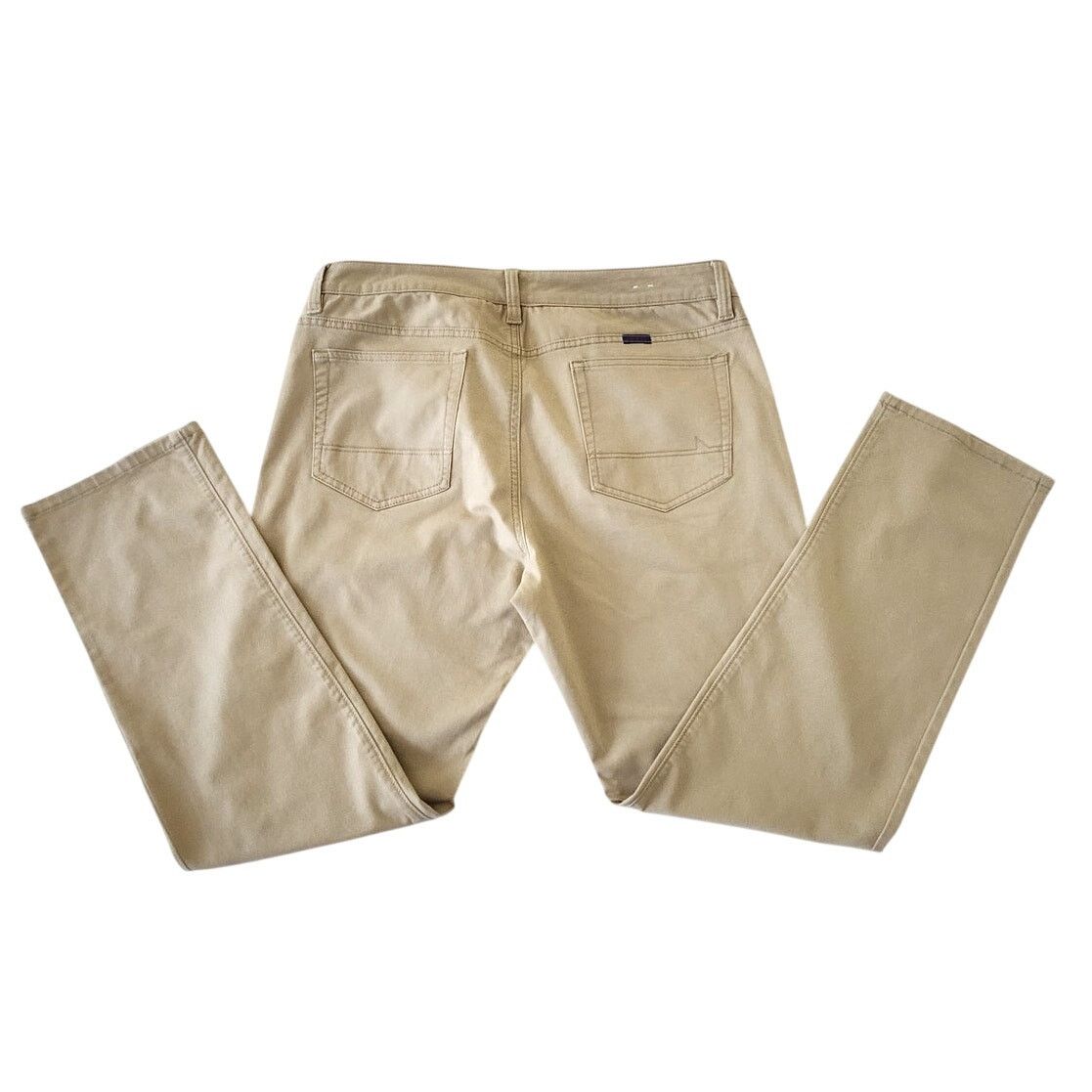 UNTUCKit Untuckit Mens Tan Pants Straight Fit W34 L30 Size US 34 / EU 50 - 3 Thumbnail