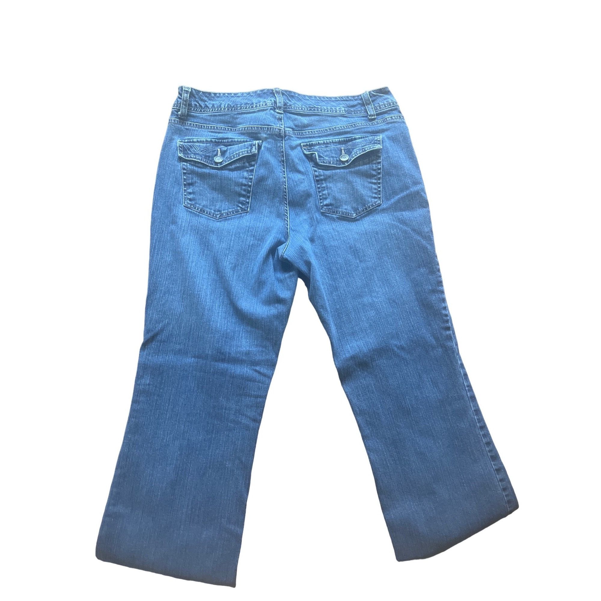 Other Womens Blue Denim Jeans Boot Cut Pants Sonoma Size 14 u Size 36" / US 14 / IT 50 - 6 Thumbnail