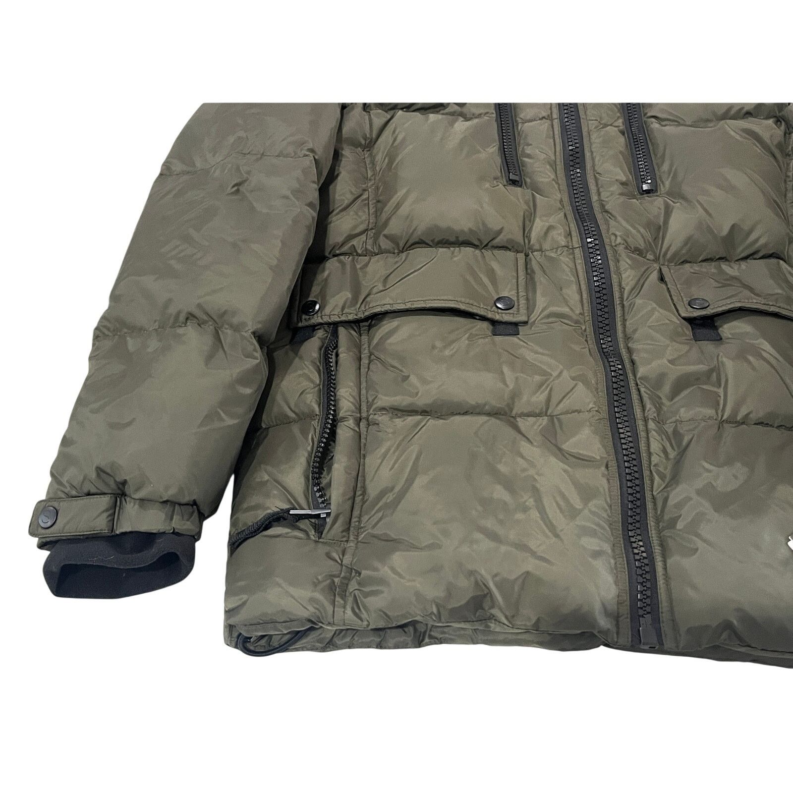 Other *R48 S13 Men's Ashton Puffer Jacket Olive-Green Small Size US S / EU 44-46 / 1 - 7 Thumbnail