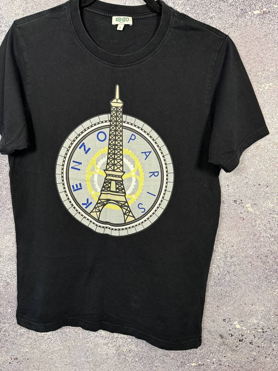 Kenzo Kenzo Paris Small Eiffel Tower T-Shirt Men's Size US S / EU 44-46 / 1 - 4 Thumbnail