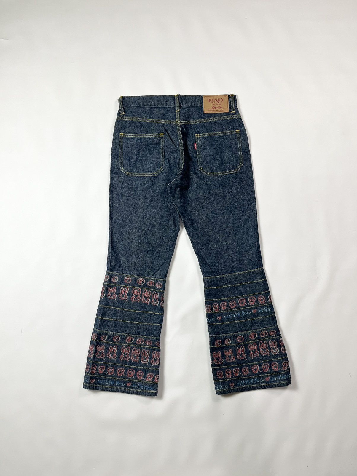 Hysteric Glamour HYSTERIC GLAMOUR KINKY FLARE JEANS Size 29" - 2 Thumbnail