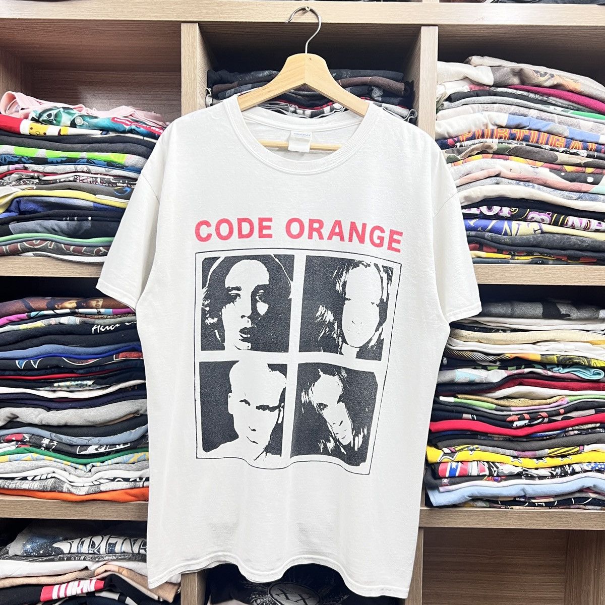 Band Tees CODE ORANGE HARDCORE BAND TEE SIZE LARGE Size US L / EU 52-54 / 3 - 1 Thumbnail