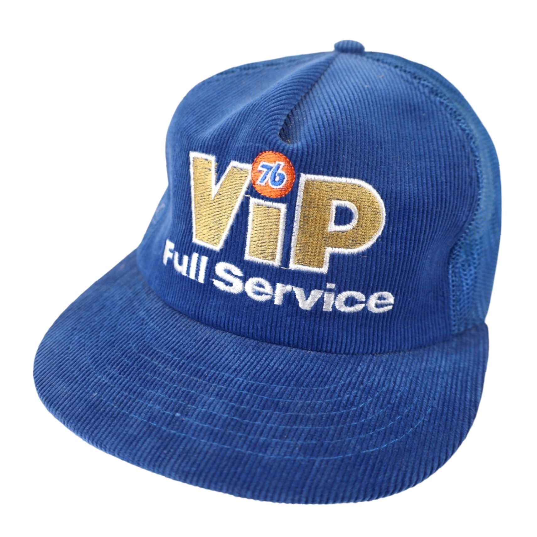 GAS VINTAGE 76 Gas Station VIP Spellout Corduroy Snapback Hat Hats Size ONE SIZE - 2 Thumbnail