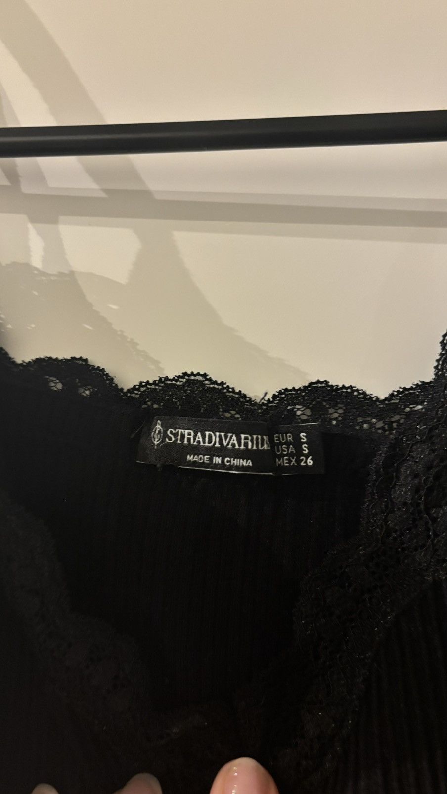 Stradivarius Black top Size S / US 4 / IT 40 - 2 Thumbnail